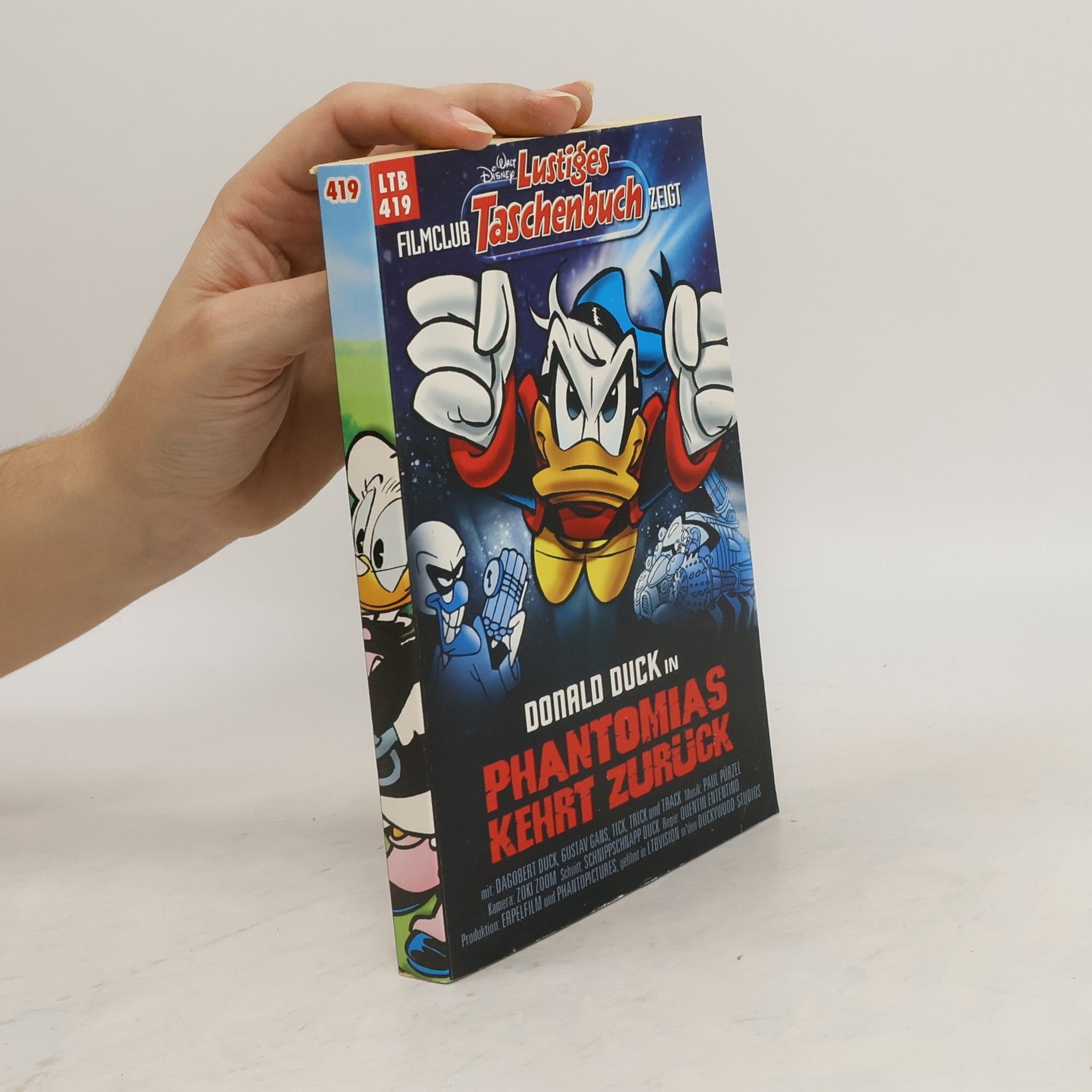 Walt Disney Lustiges Taschenbuch 419. Donald Duck in Phantomias Kehrt Zurück