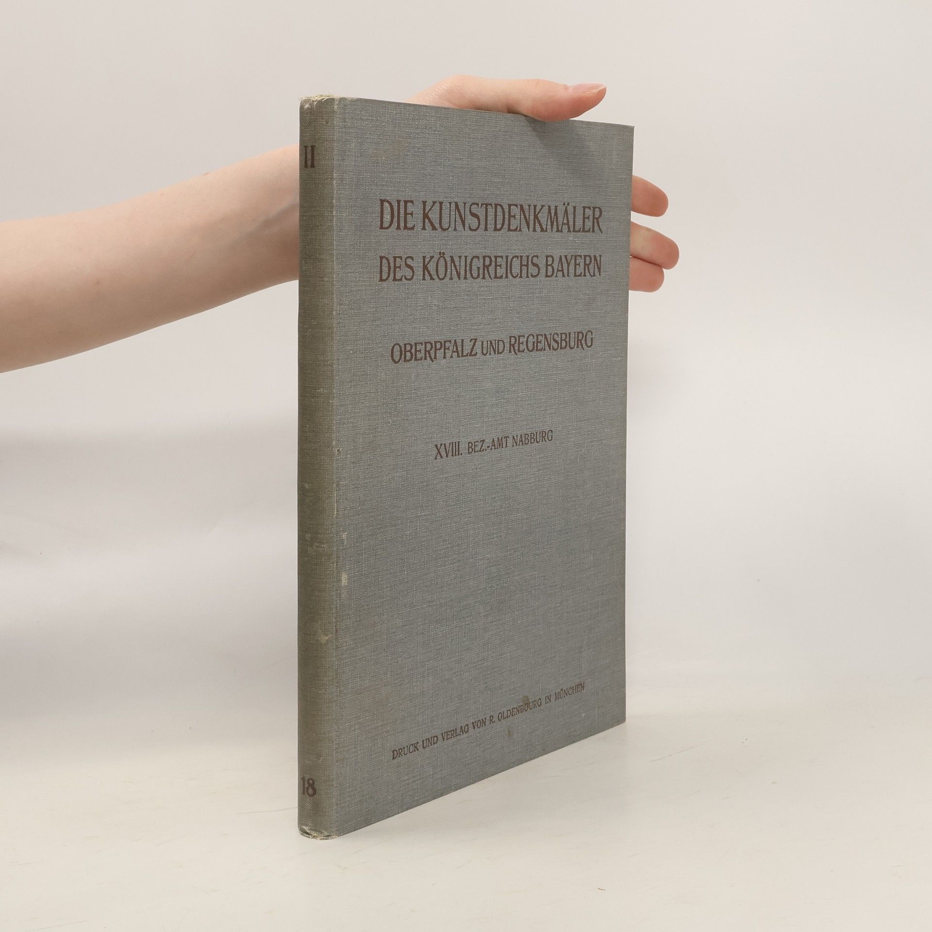 Felix Mader Die Kunstdenkmäler von Oberpfalz & Regensburg XVIII
