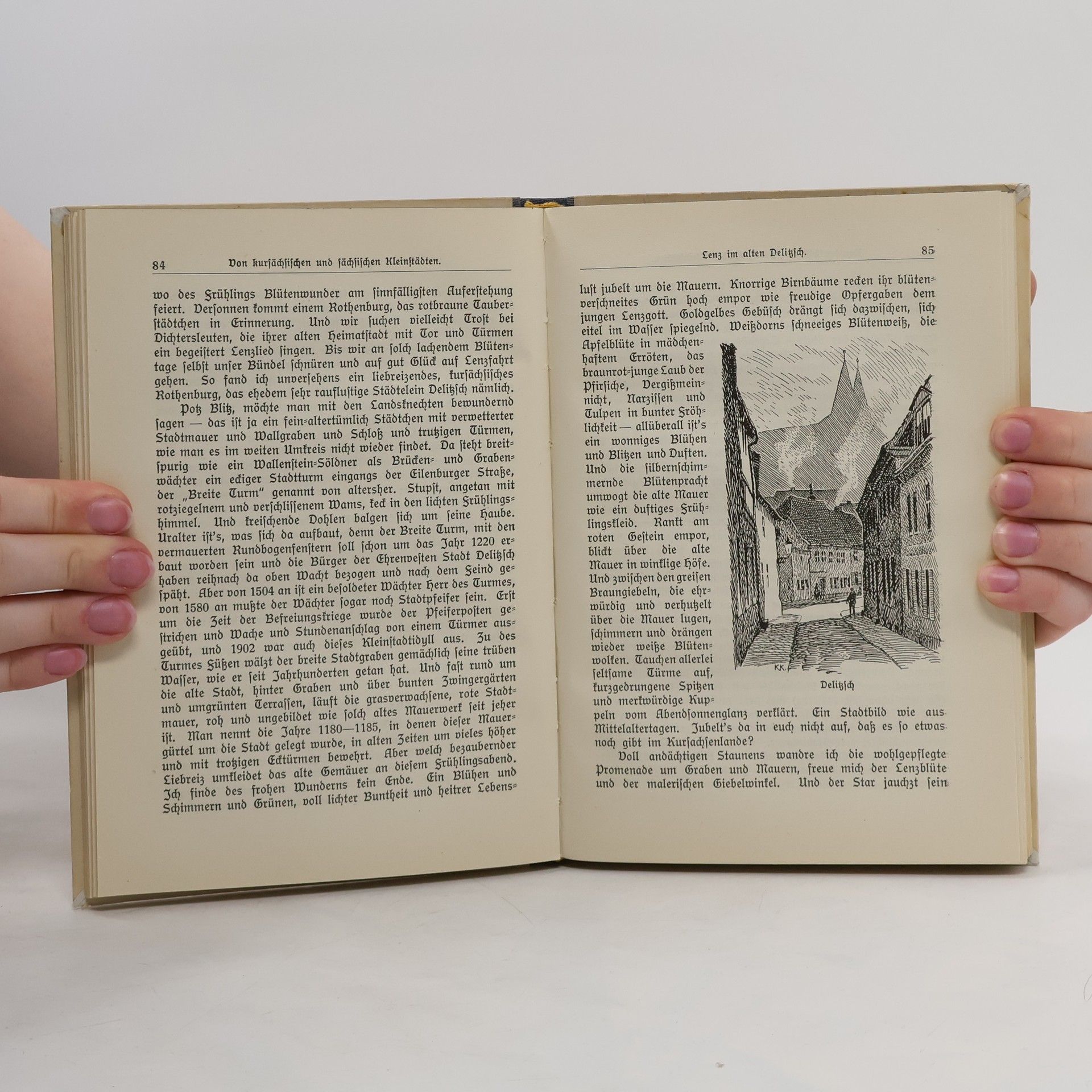 Konrad Haumann Sachsenstädte. Ein Buch von Heimatstolz und Wanderlust. Bildschmuck von Karl Kranke