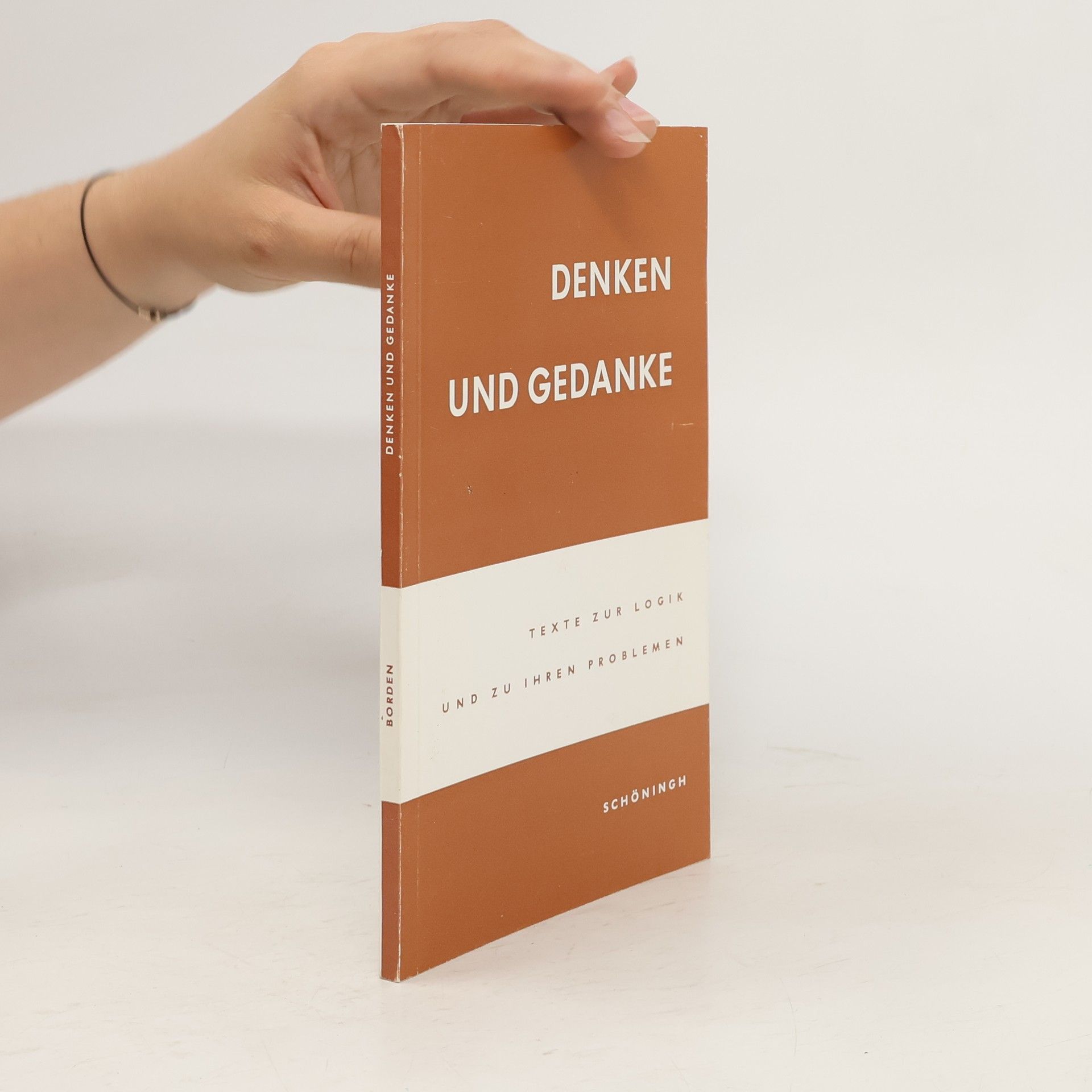Friedrich Borden Denken und Gedanke