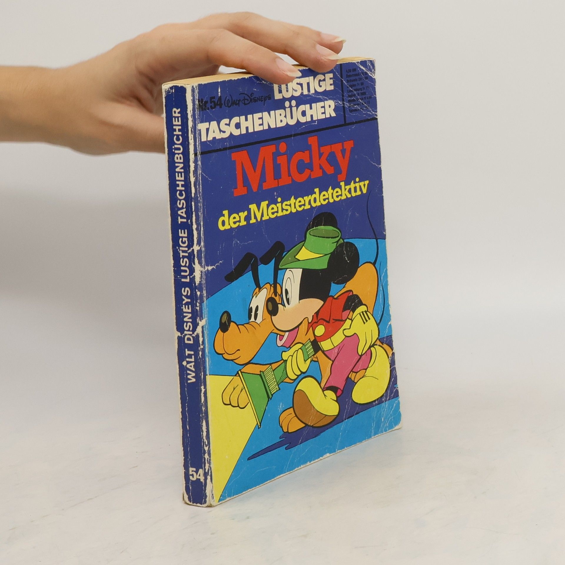 Kolektiv autorů Lustige Taschenbücher 54: Micky der Meisterdetektiv