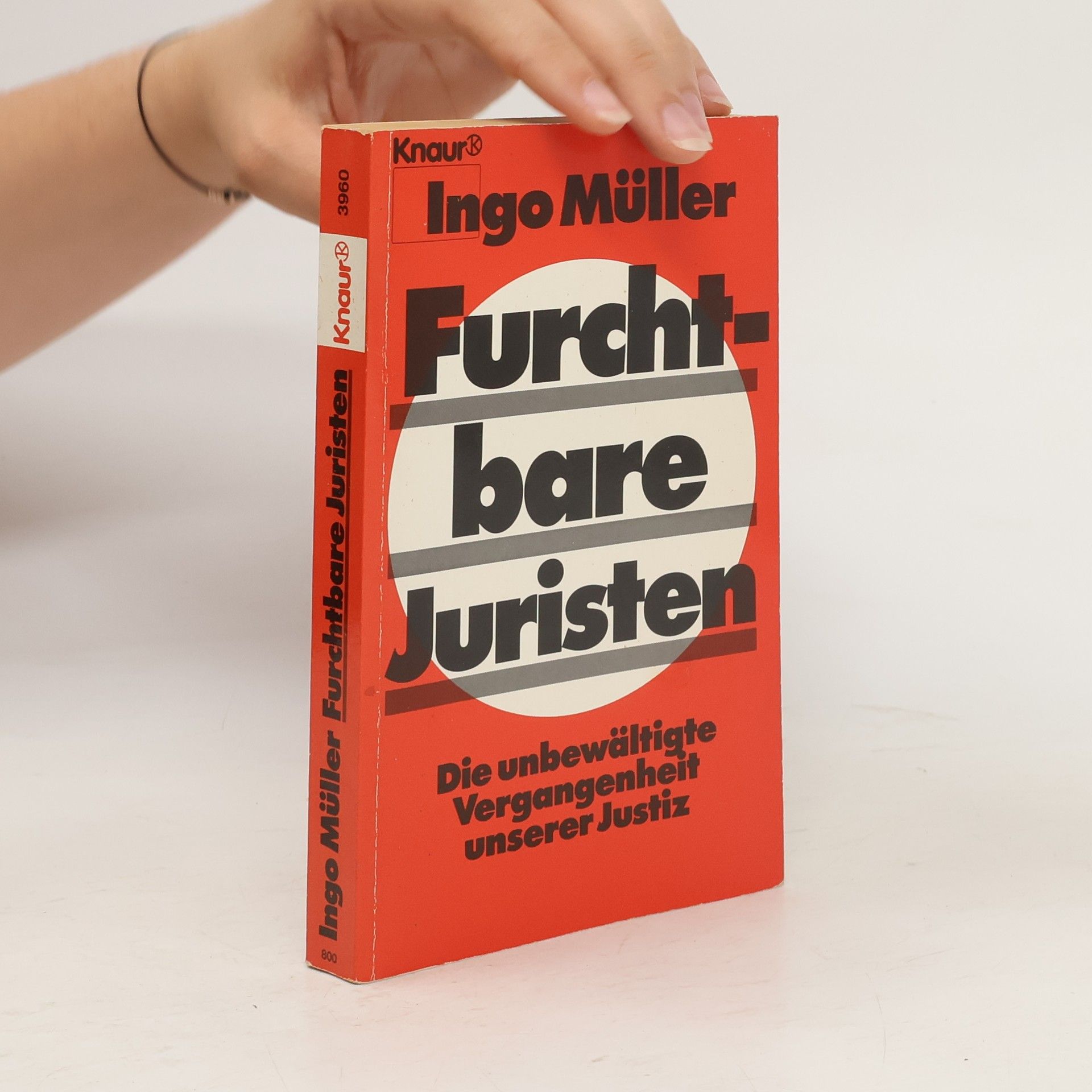 Ingo Müller-Baron Furchtbare Juristen
