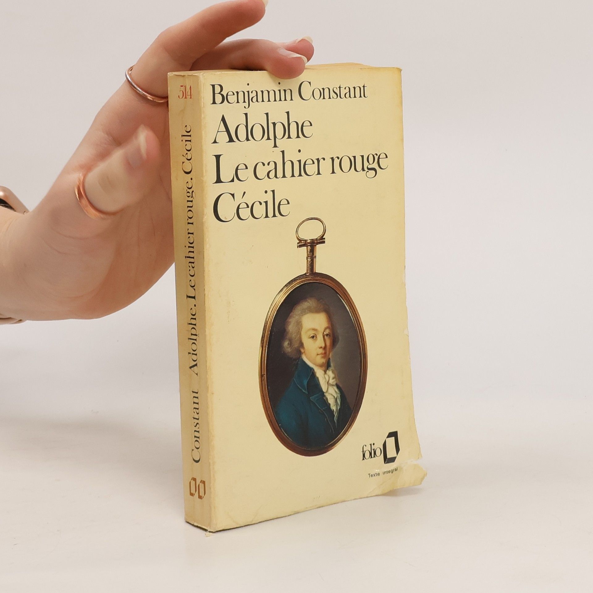 Benjamin Constant Adolphe : Le cahier rouge. Cécile