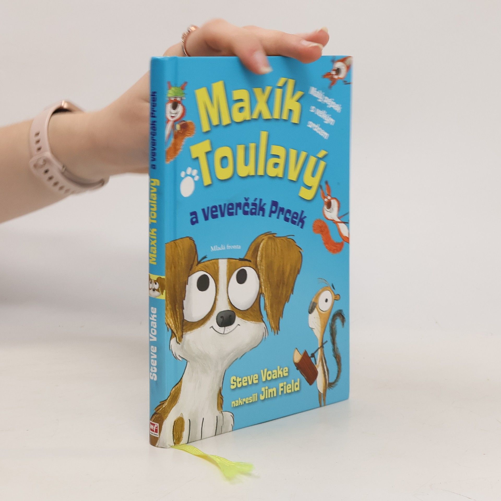 Steve Voake Maxík Toulavý a veverčák Prcek