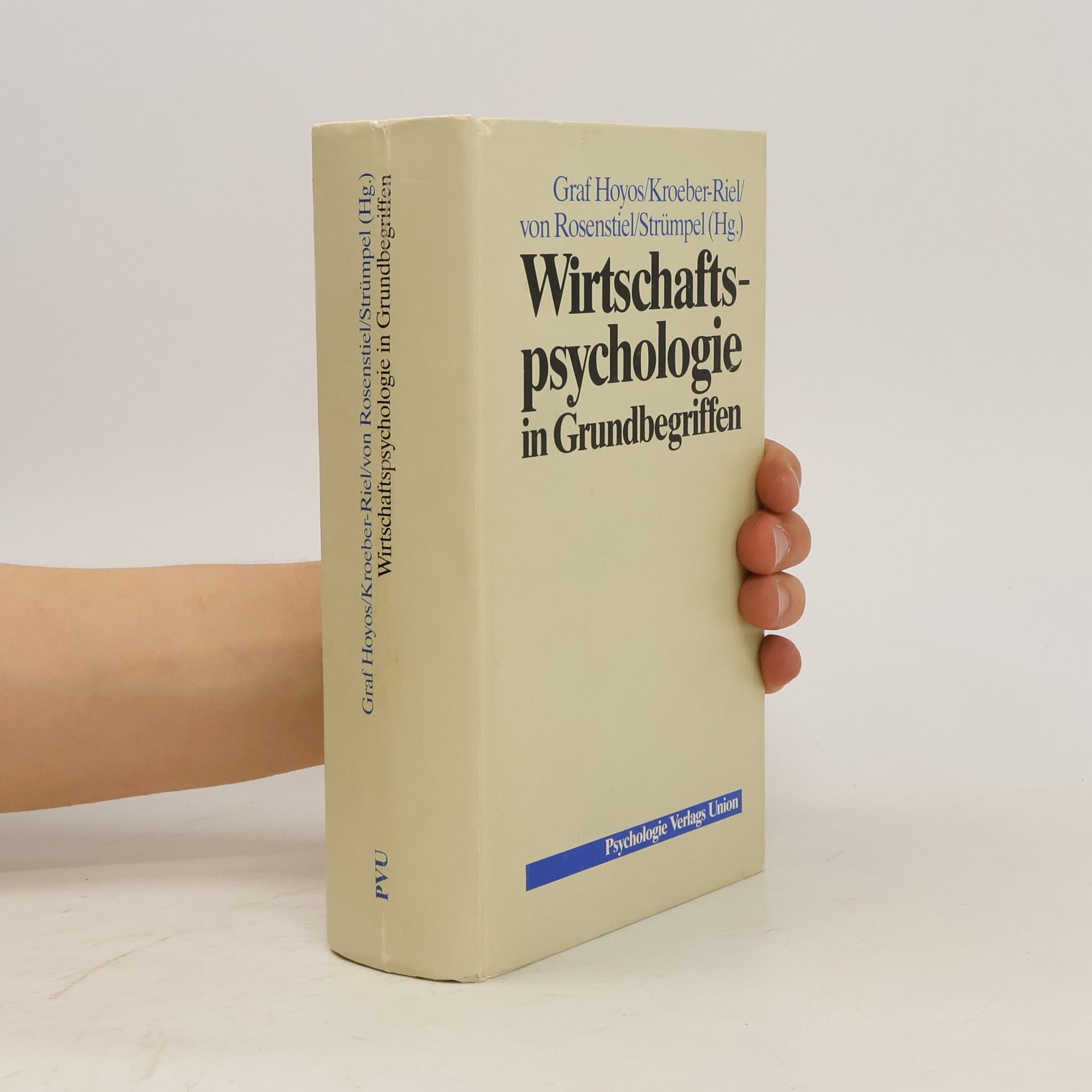 Carl Hoyos Wirtschaftspsychologie in Grundbegriffen
