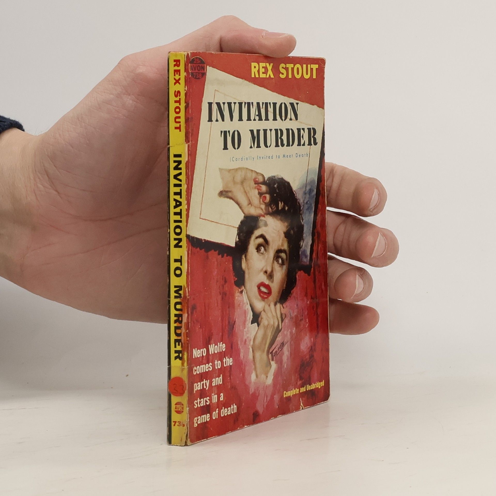 Rex Stout Invitation for Murder