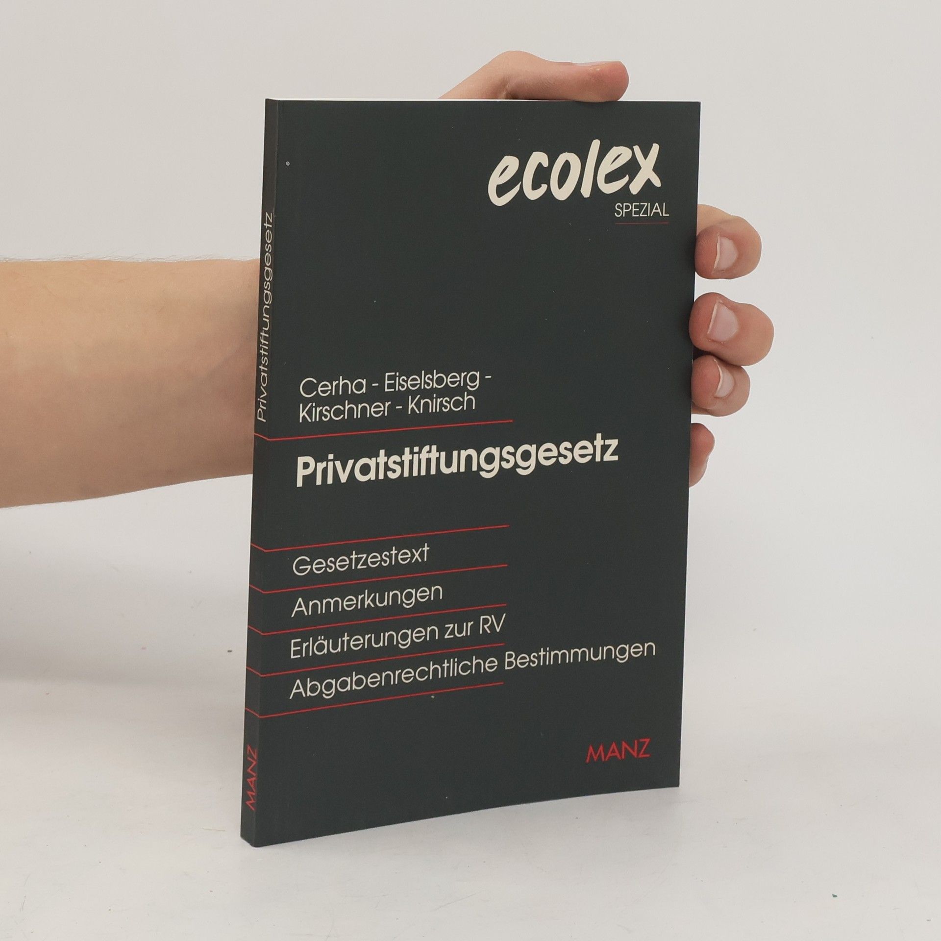 Günter Cerha Privatstiftungsgesetz