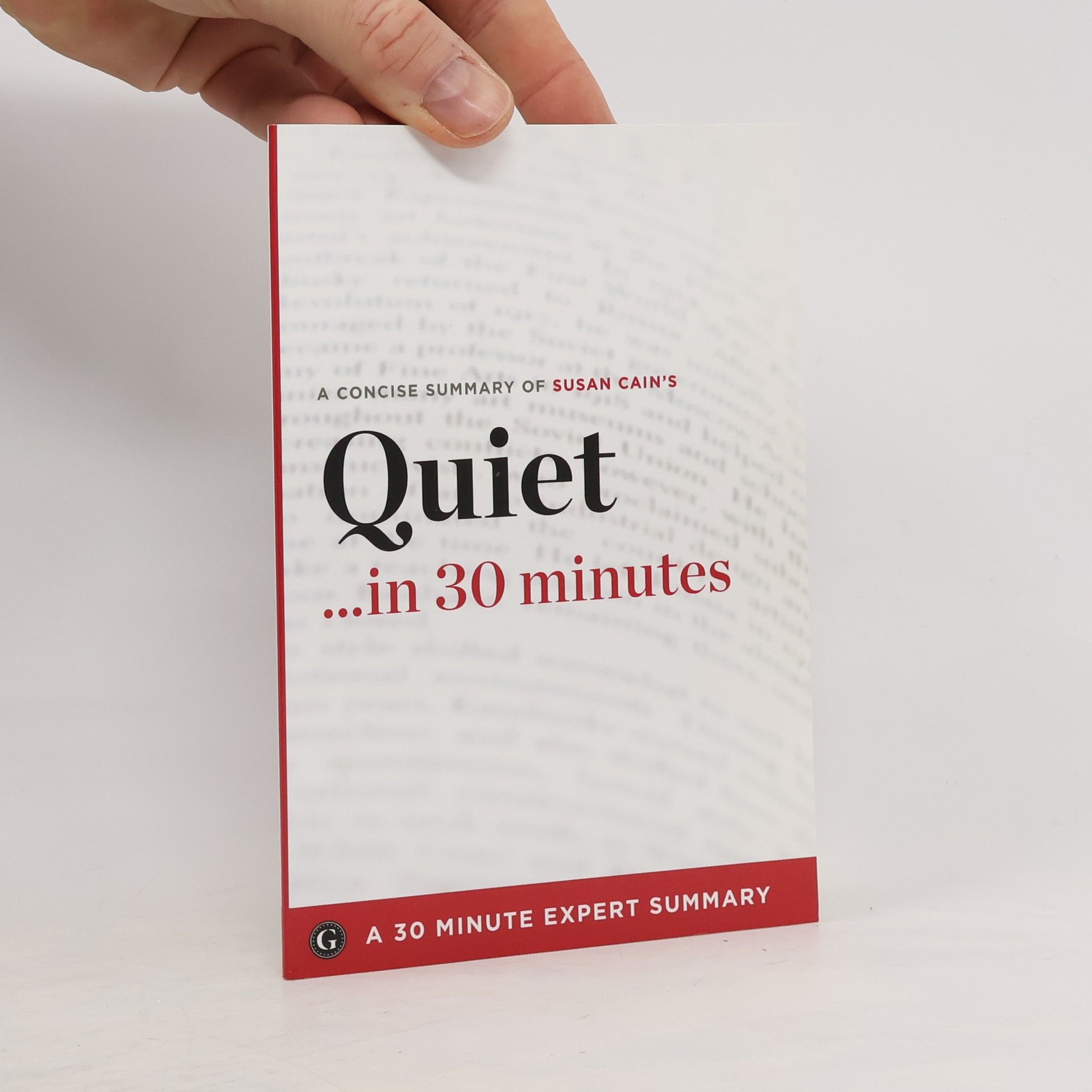 Susan Cainová Quiet ... in 30 Minutes
