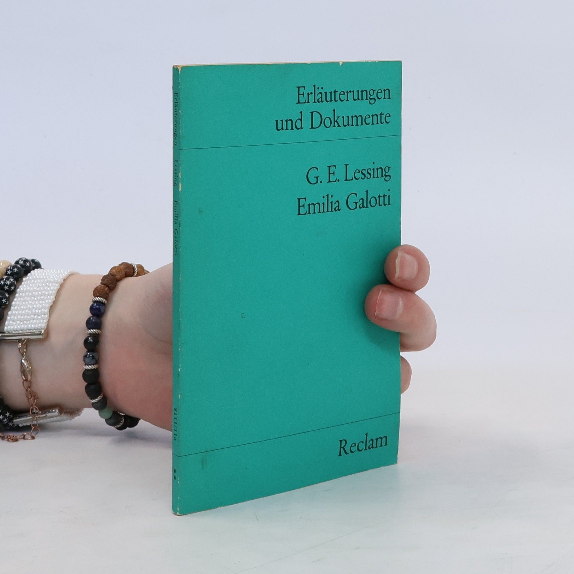 Gotthold Ephraim Lessing Gotthold Ephraim Lessing, Emilia Galotti