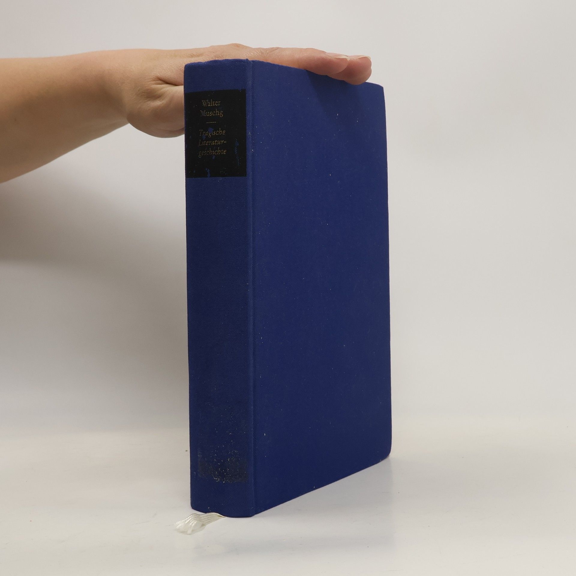 Walter Muschg Tragische Literaturgeschichte