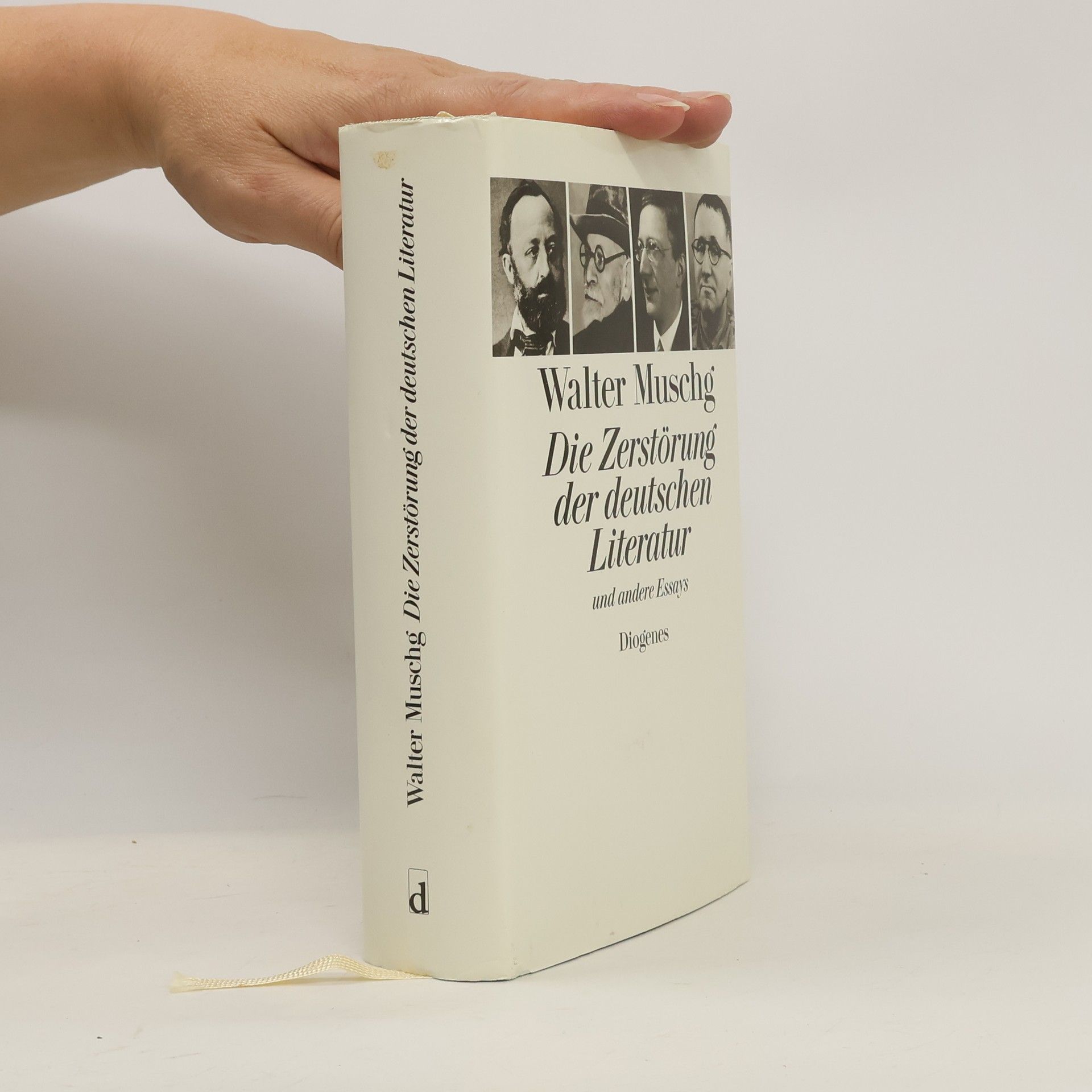Walter Muschg Die Zerstörung der deutschen Literatur und andere Essays