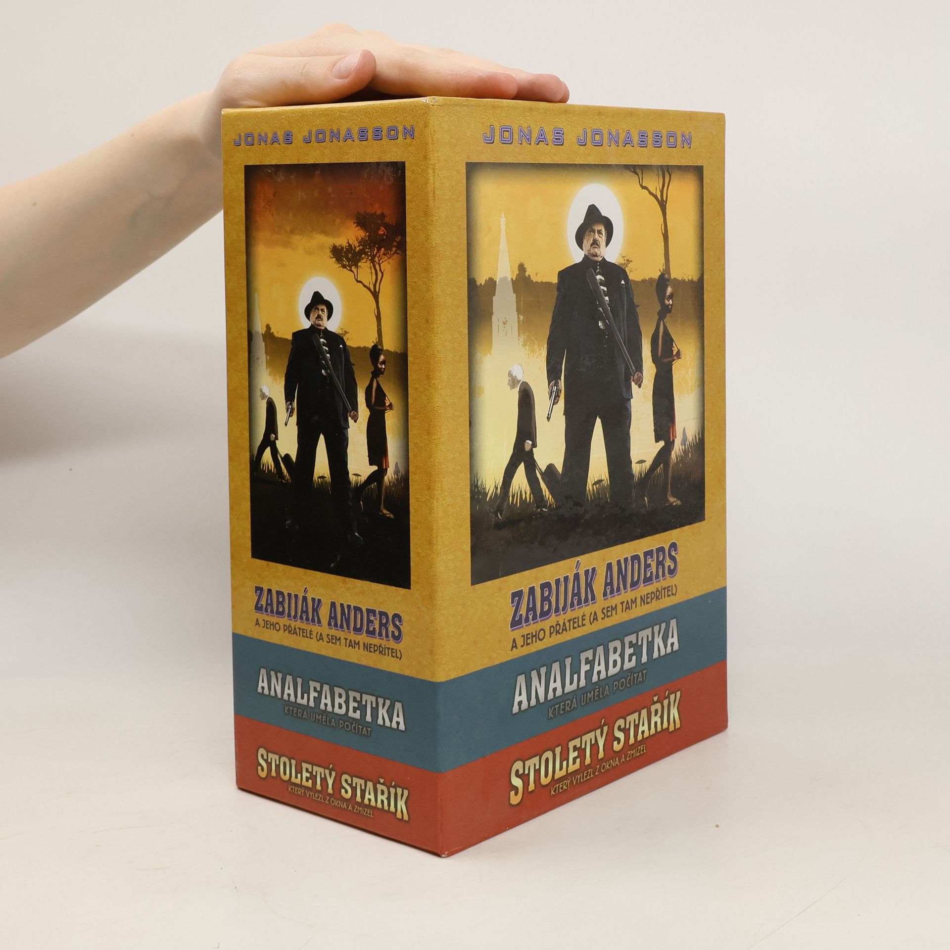 Jonas Jonasson 3x Jonas Jonasson (box)