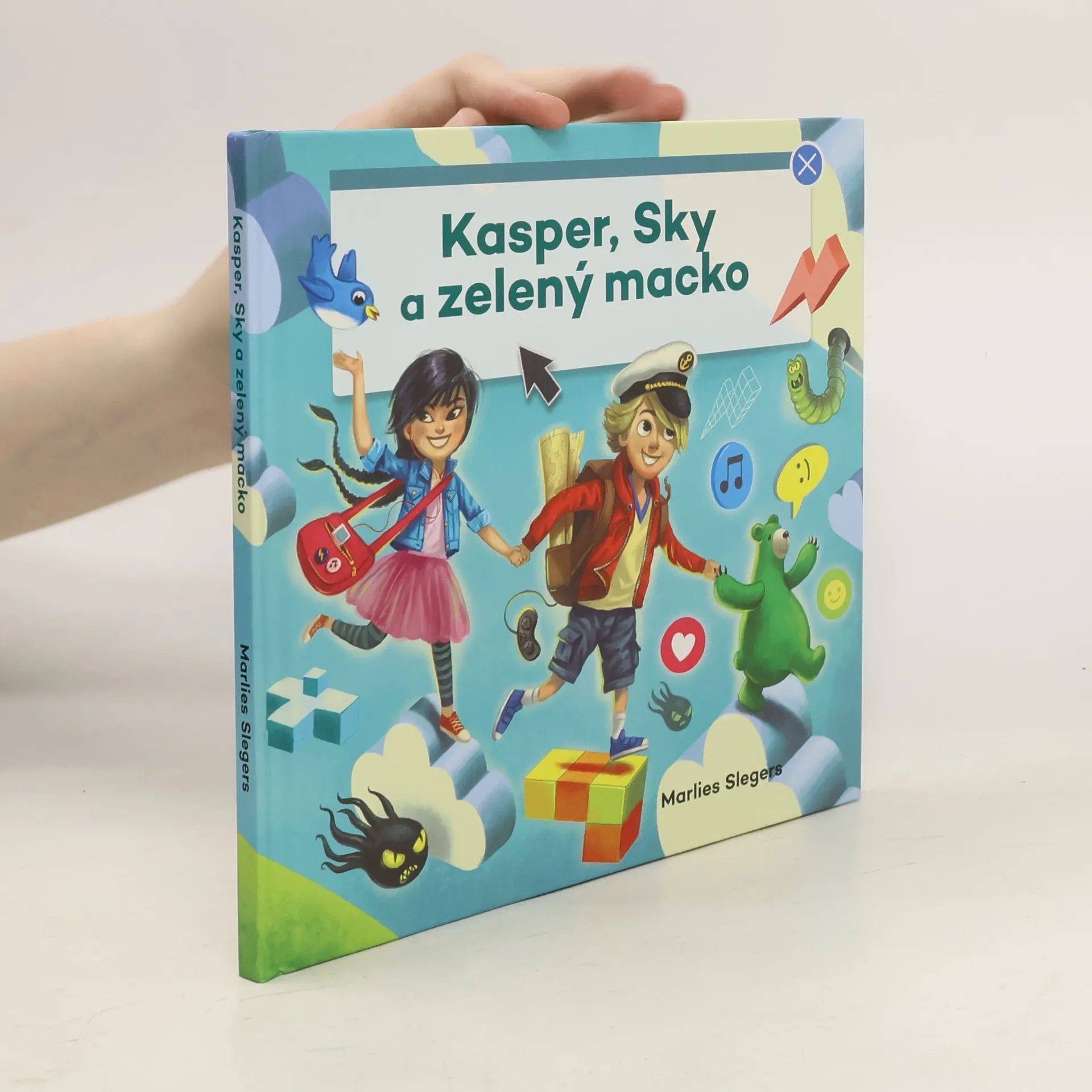 Kasper, Sky a zelený macko | Book | Hardcover | Marlies Slegers | SK