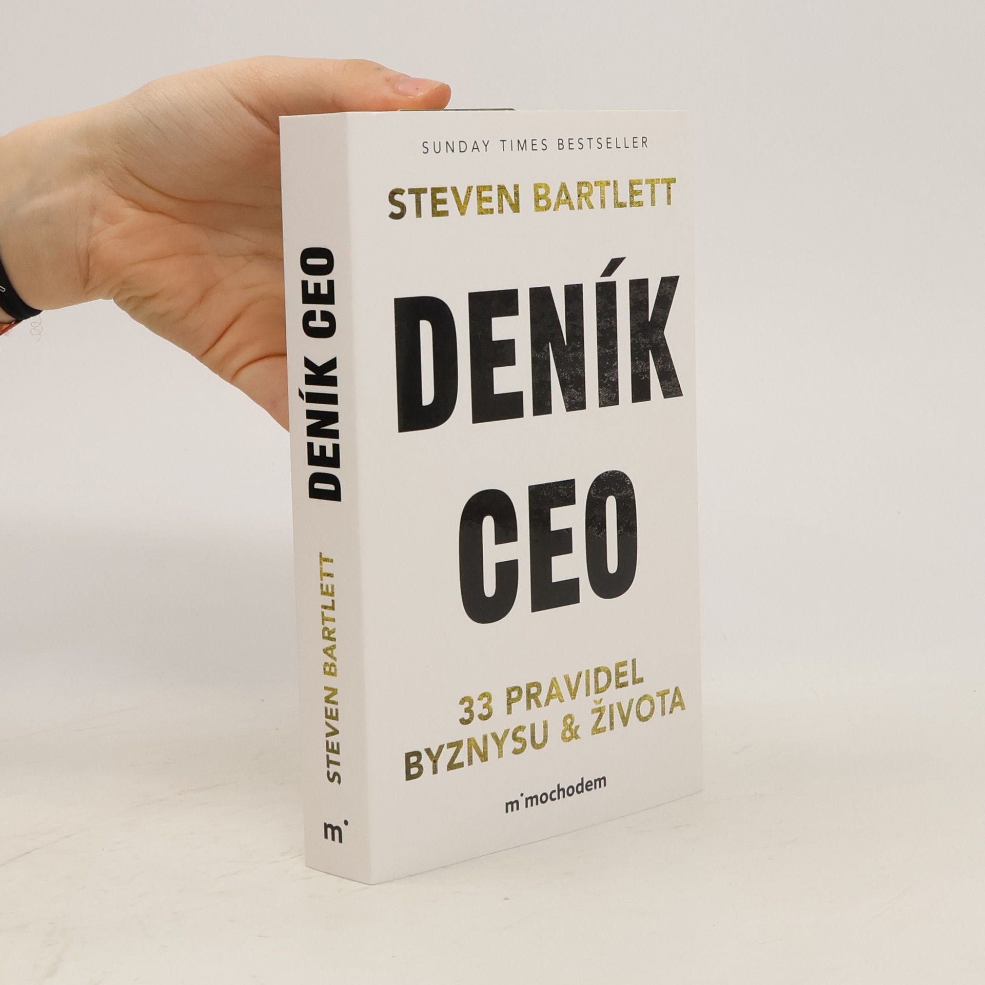 Steven Bartlett Deník CEO 33 pravidel byznysu a života