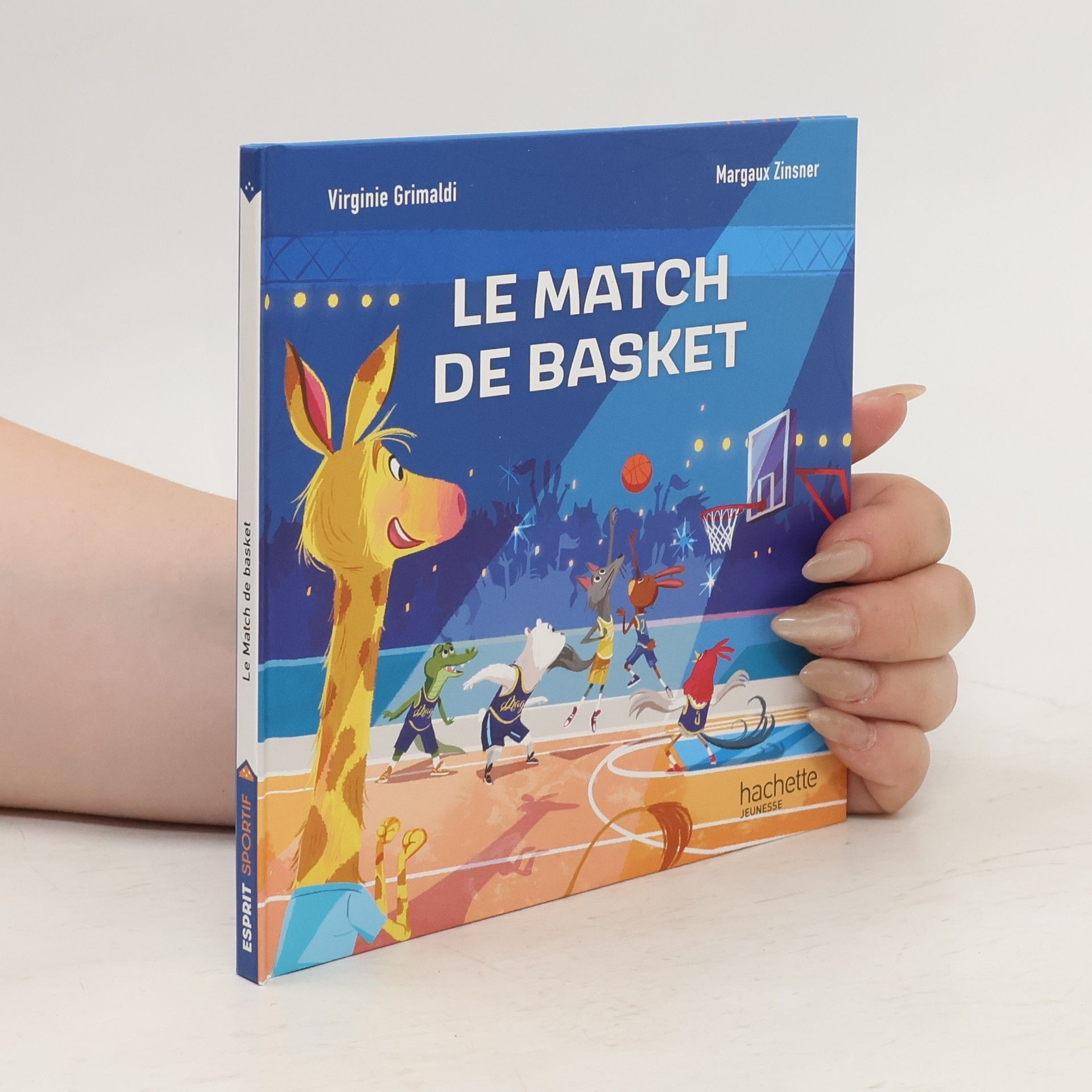 Virginie Grimaldi Le match de basket