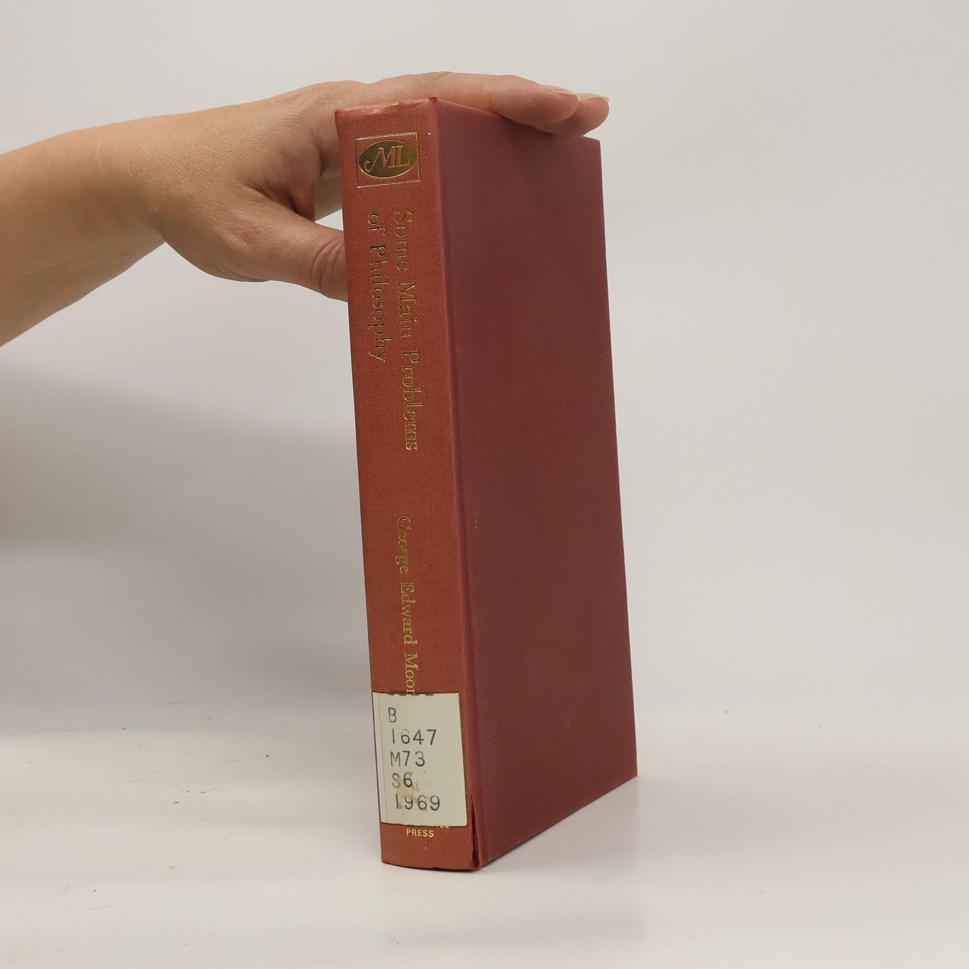 George Edward Moore Some Mains Problems of Philosophy