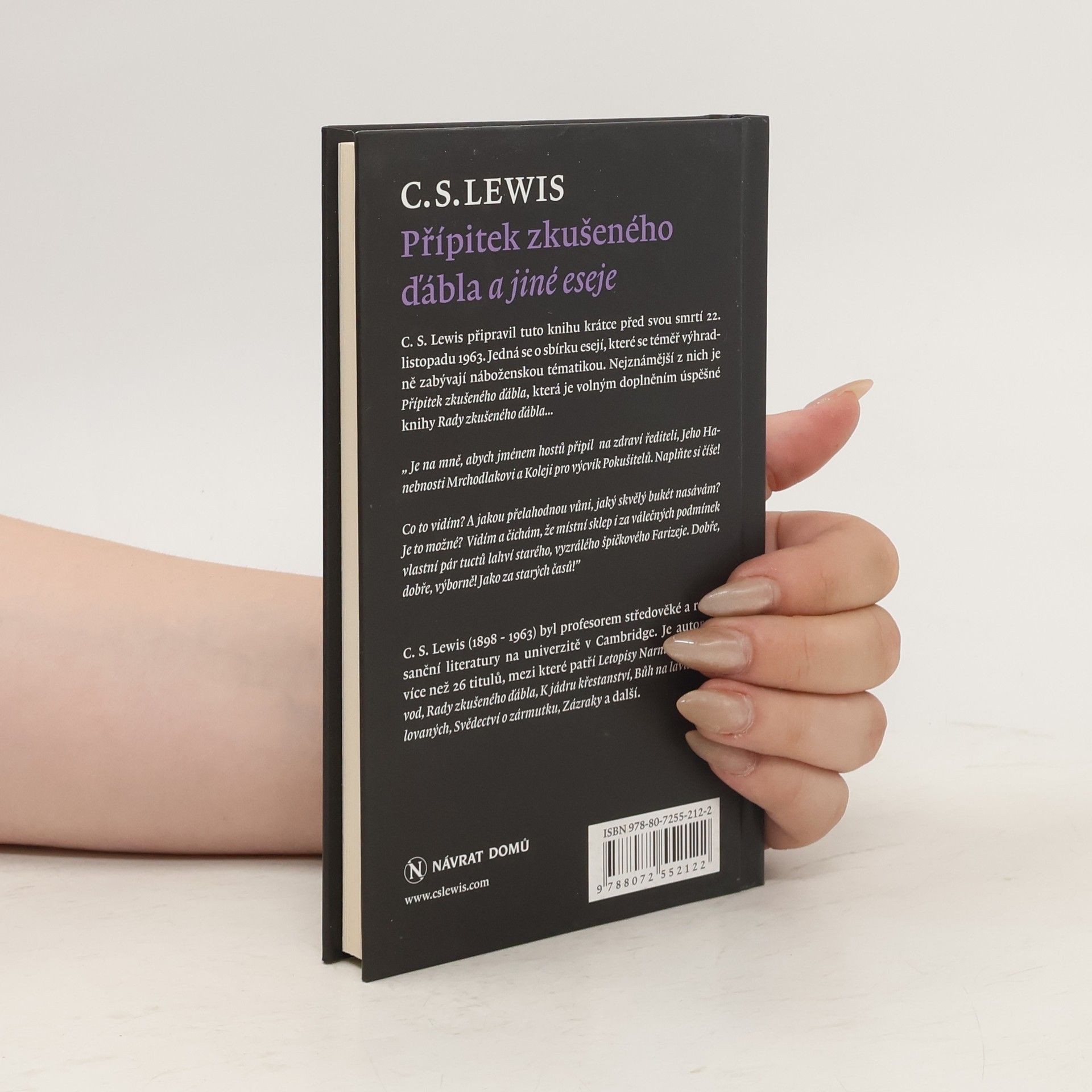 Clive Staples Lewis Přípitek zkušeného ďábla a jiné eseje