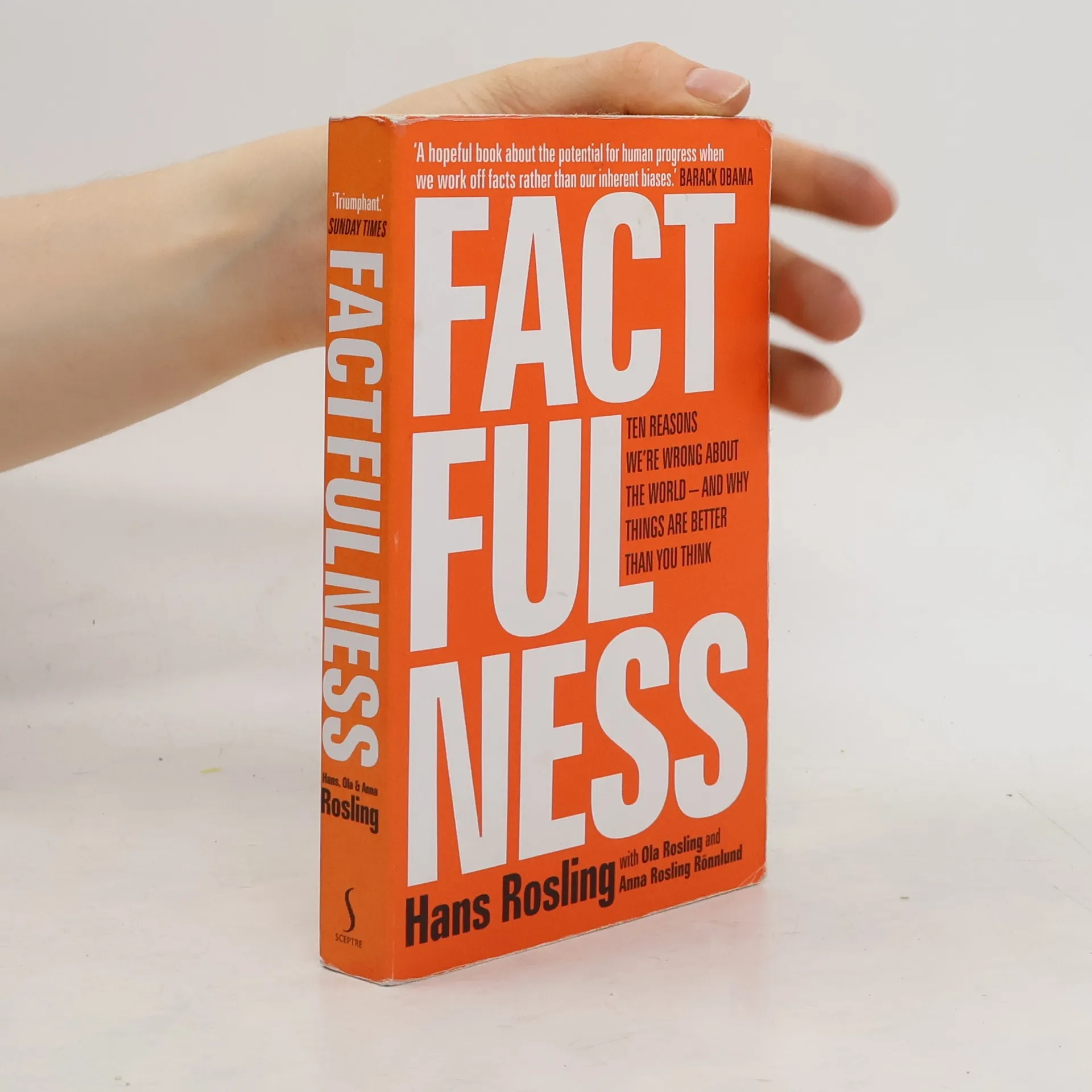 Factfulness. Ten reasons we're wrong about the world - and why things are better than you think | Book | Hardcover | Hans Rosling | EN