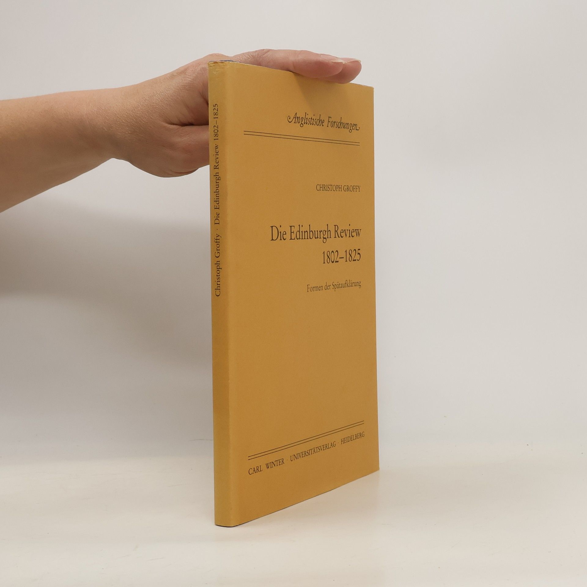 Christoph Groffy Die Edinburgh Review