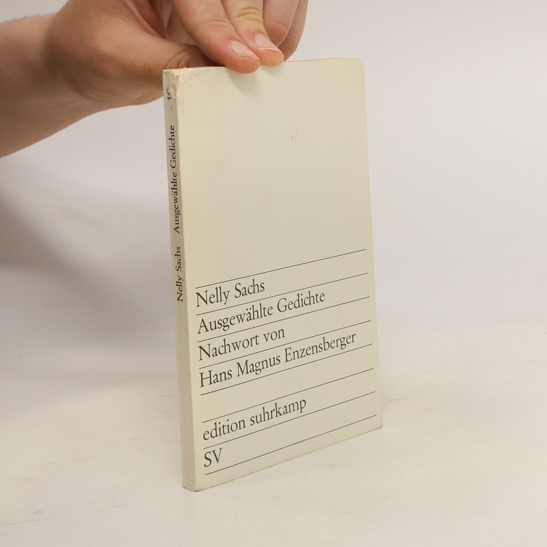 Nelly Sachs Ausgewählte Gedichte