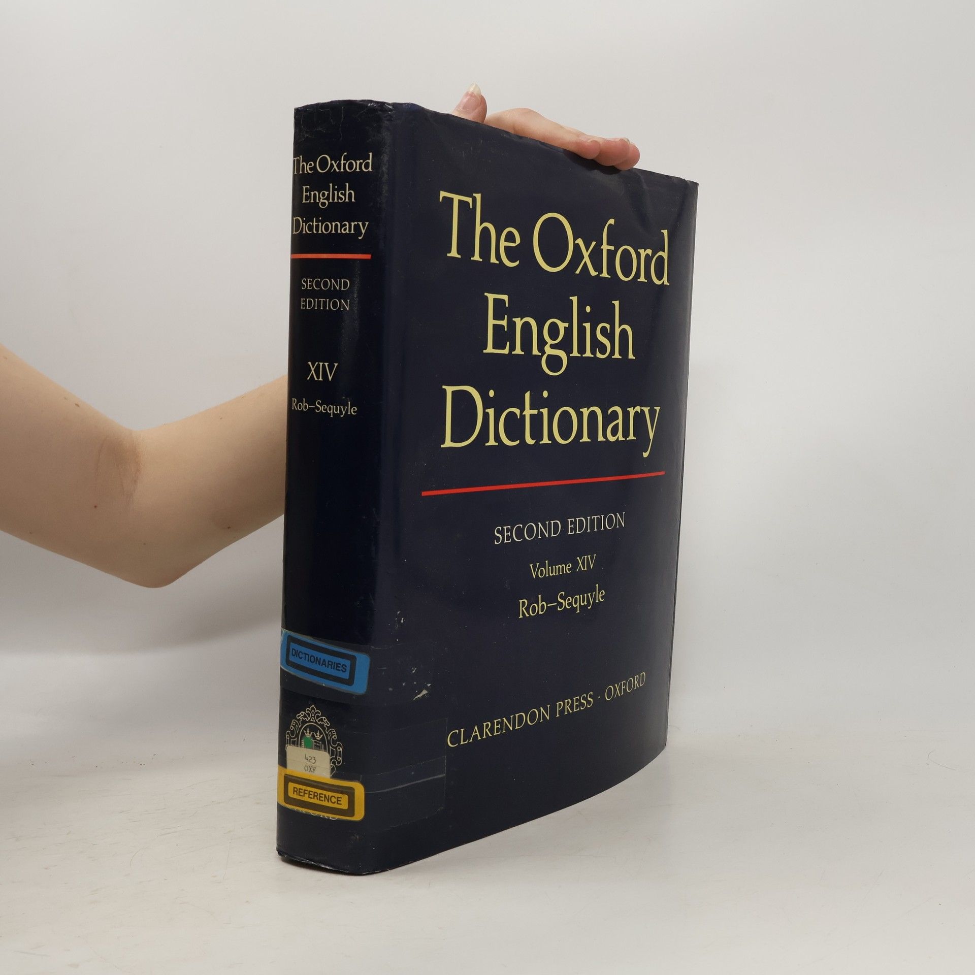 John Simpson The Oxford English Dictionary. Vol. 14, Rob-Sequyle