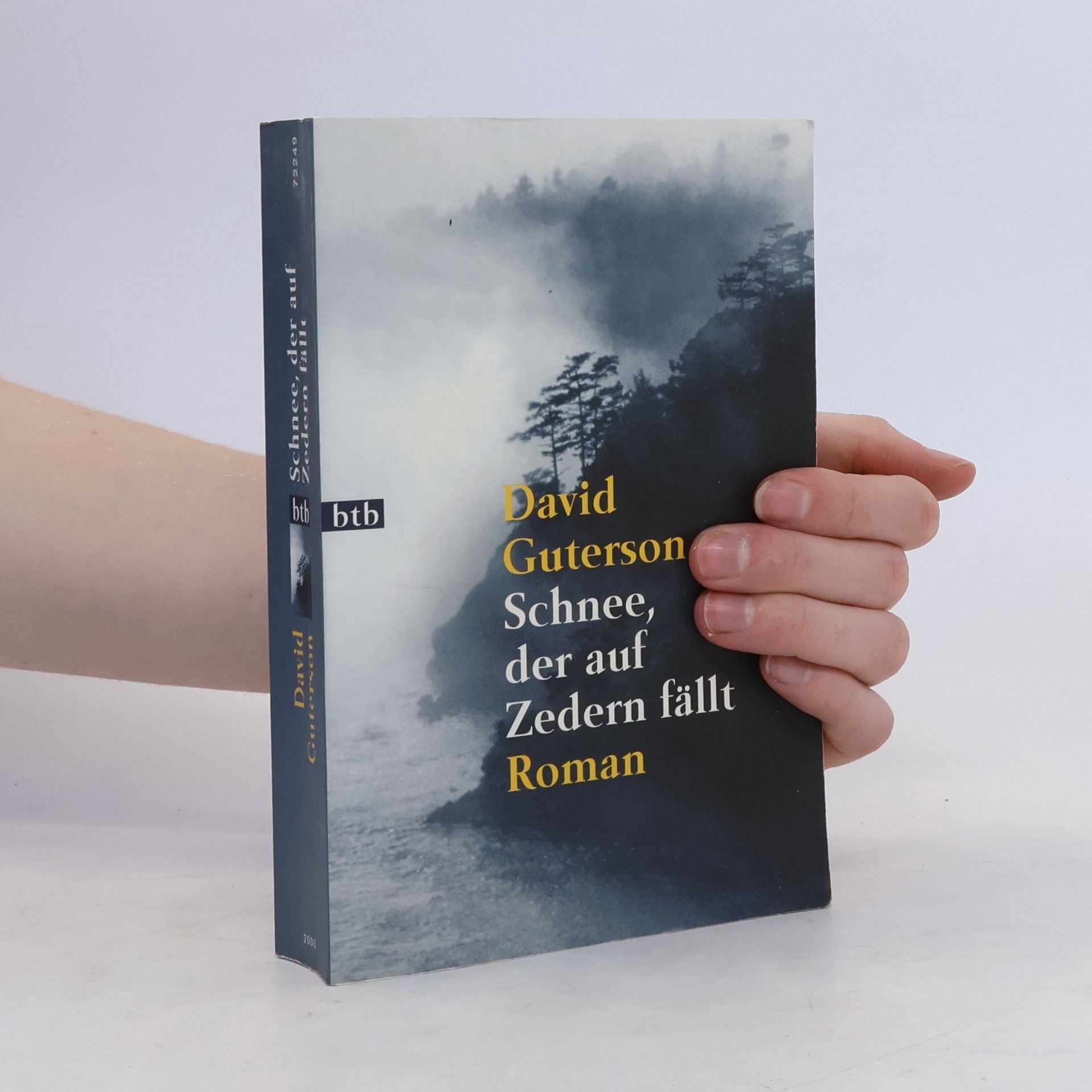 David Guterson Schnee, der auf Zedern fällt