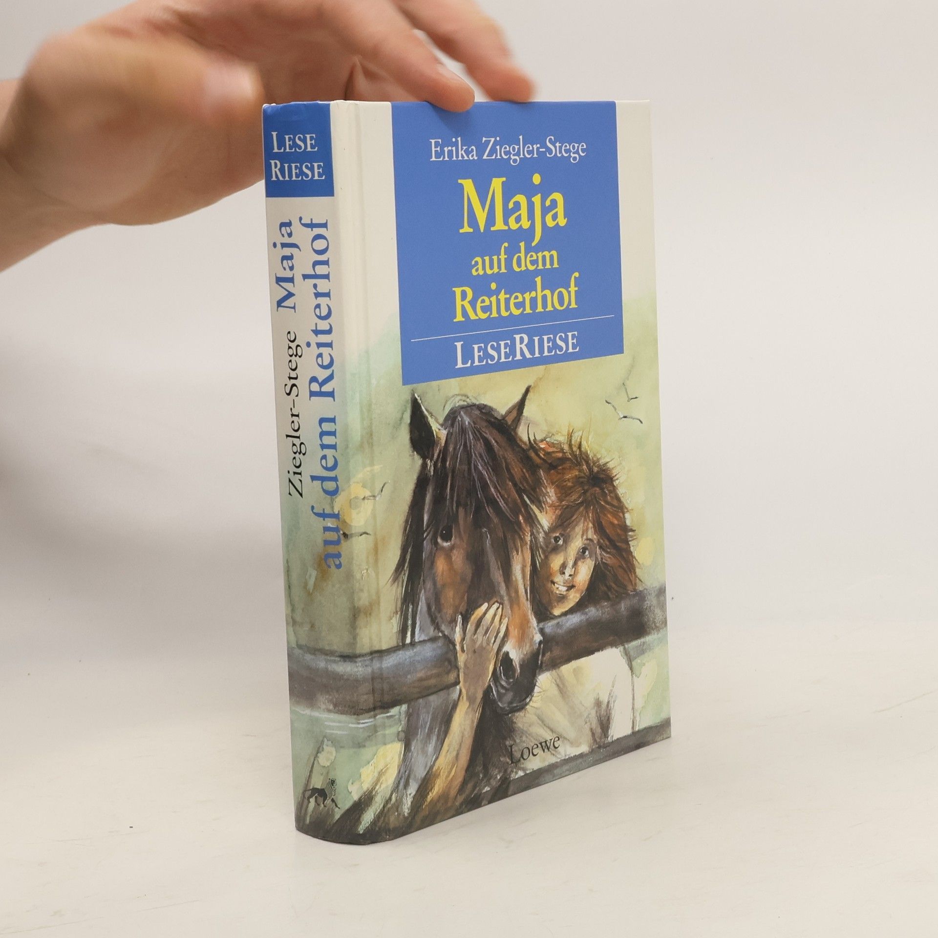 Erika Ziegler-Stege Maja auf dem Reiterhof