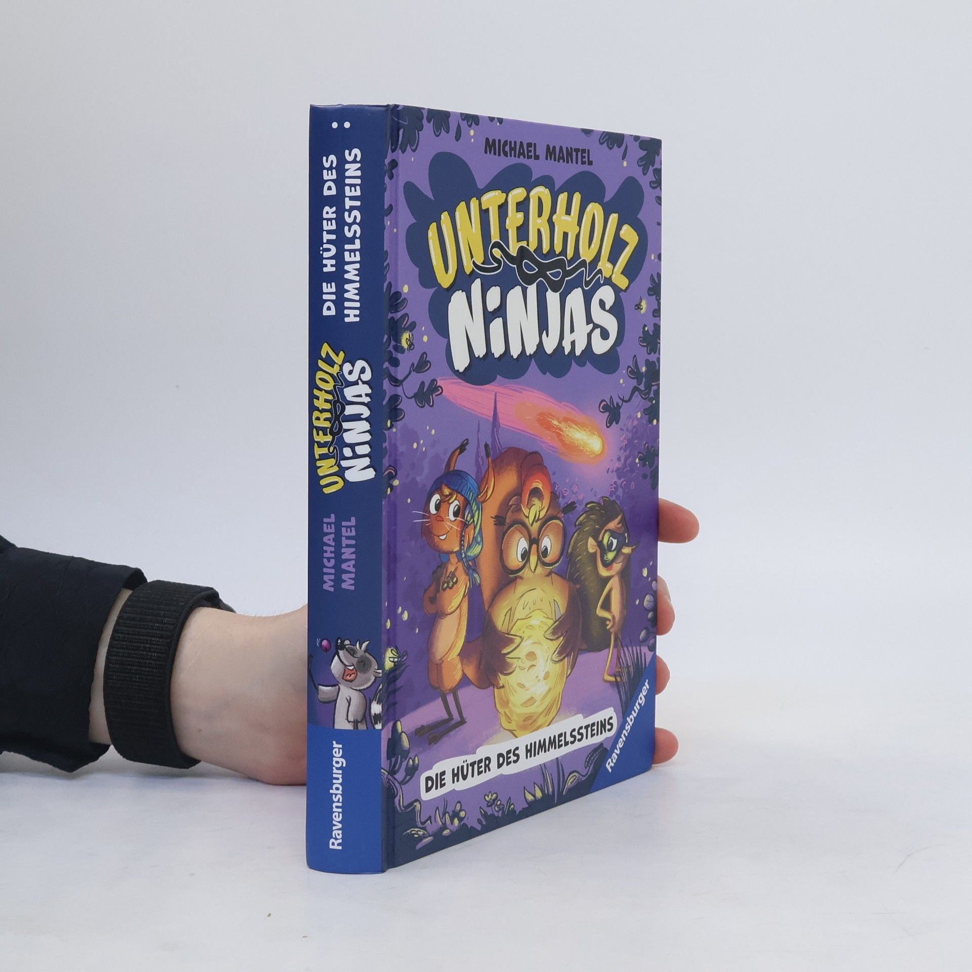 Michael Mantel Unterholz-Ninjas, Band 2: Die Hüter des Himmelssteins (tierisch witziges Waldabenteuer ab 8 Jahre)
