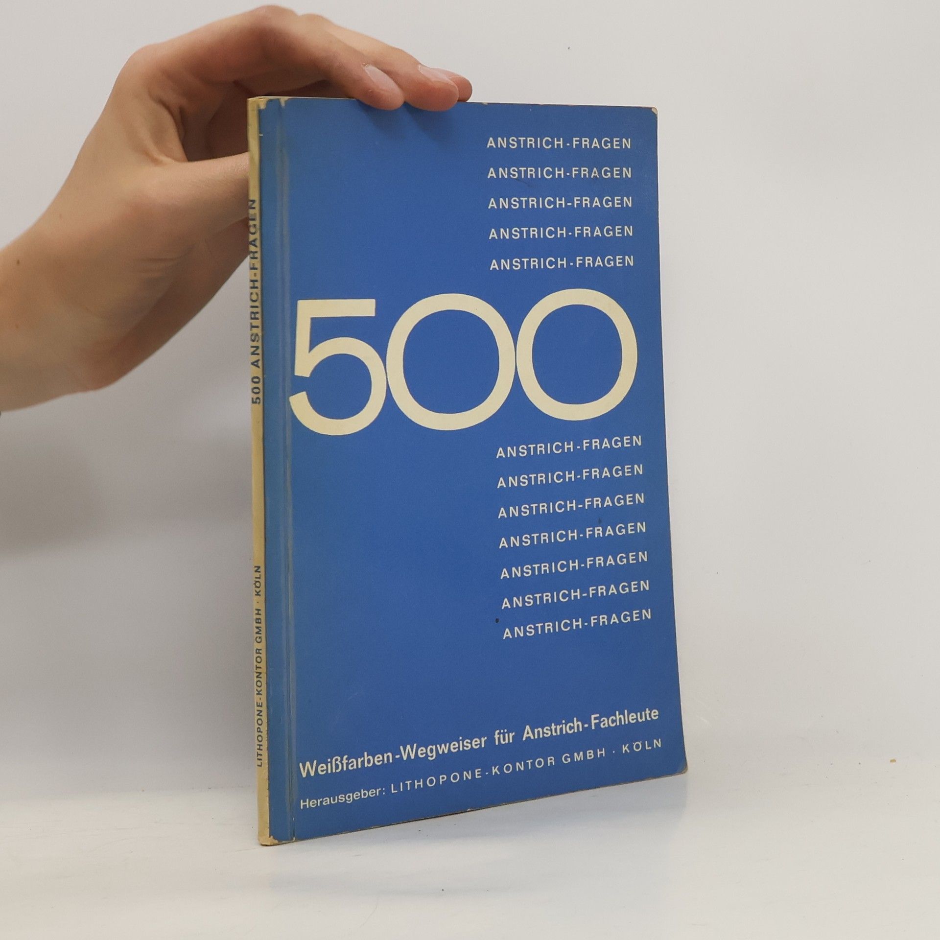 Collectif d'auteurs 500 Anstrich fragen