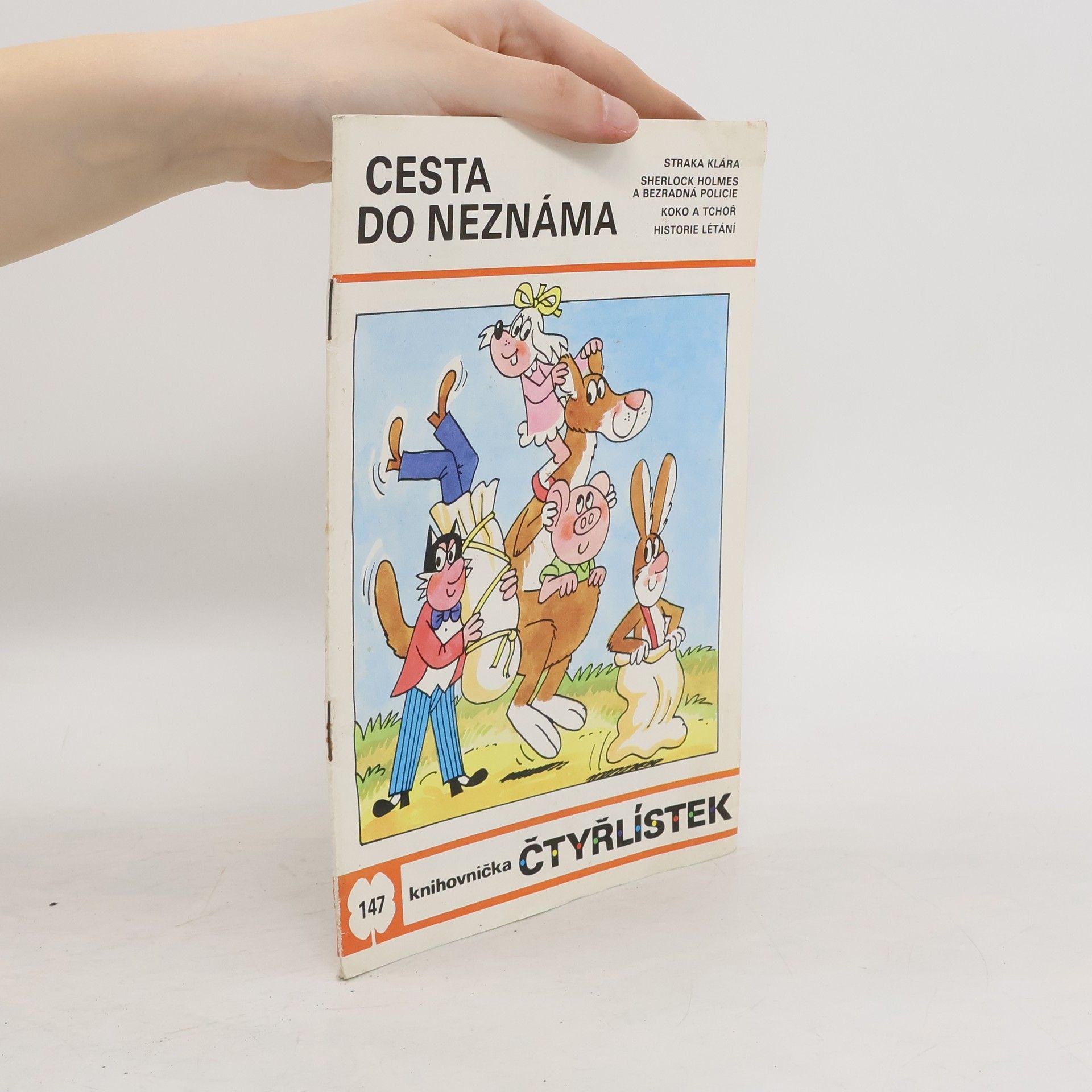 Jaroslav Němeček Čtyřlístek 147. Cesta do neznáma