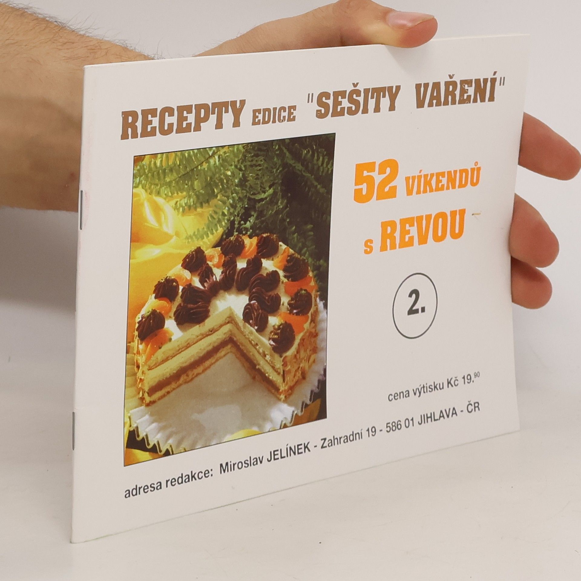 Auteurscollectief Recepty edice sešity vaření. 52 víkendů s revou 2.