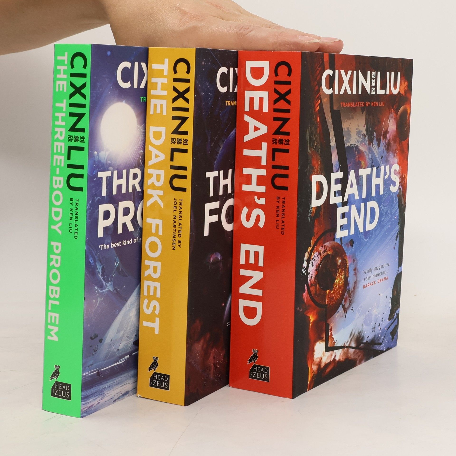 Cixin Liu The Three-Body Problem Boxset