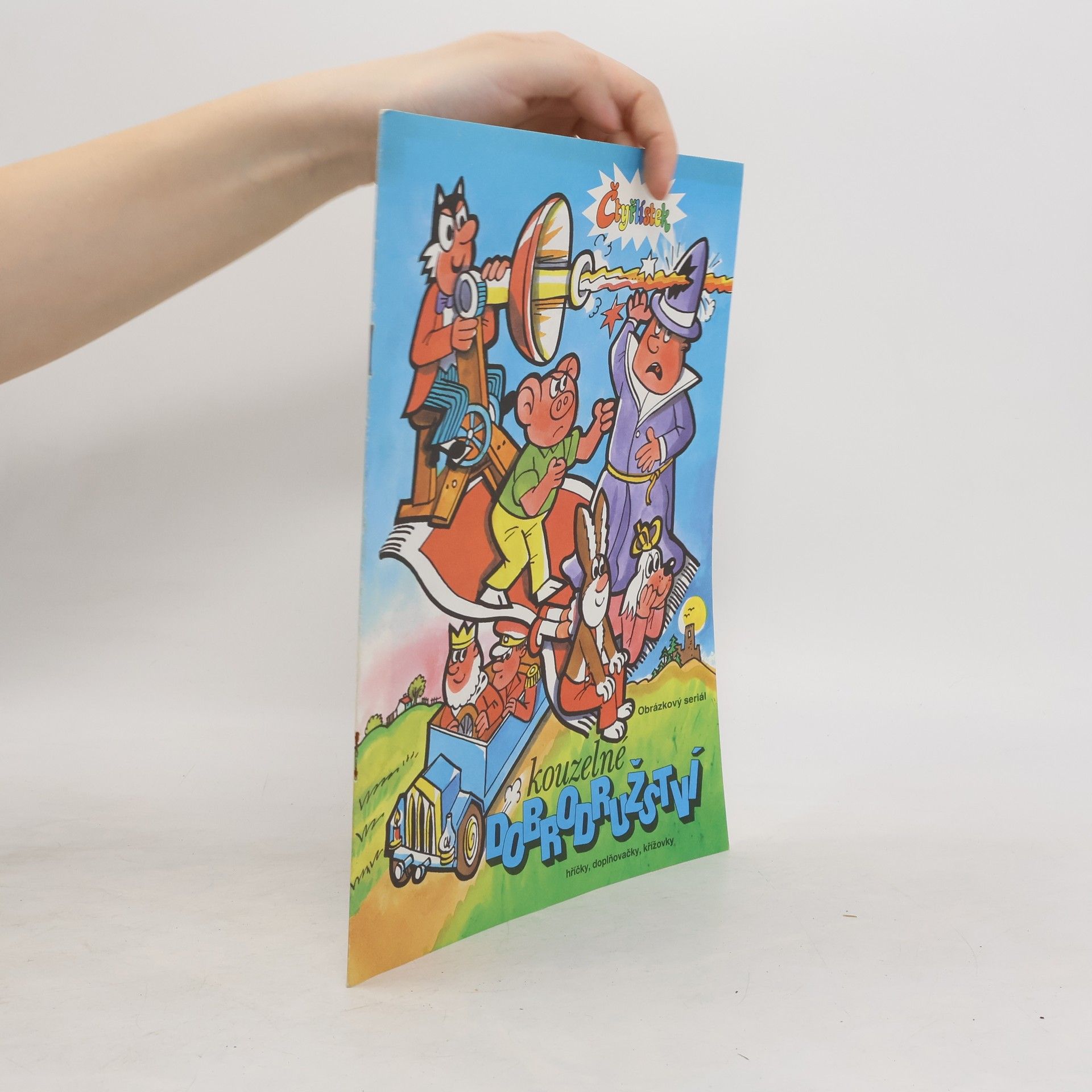 Autorenkollektiv Kouzelné dobrodružství. Hříčky, doplňovačky, křížovky