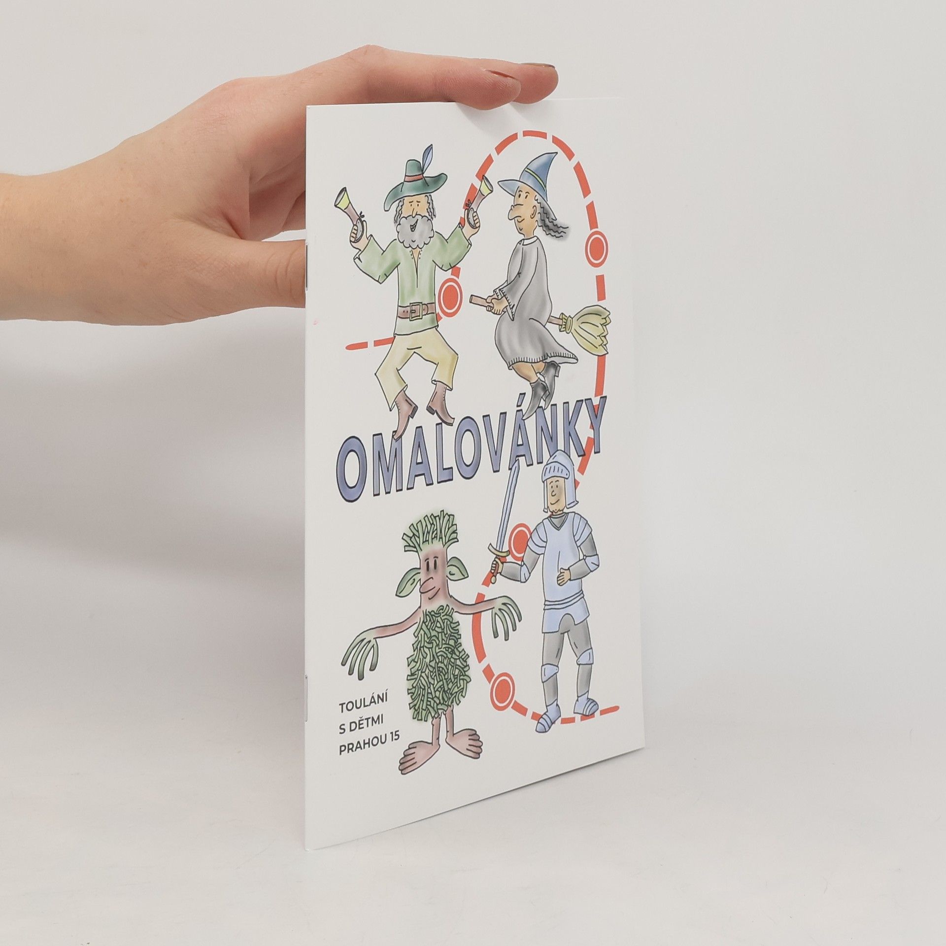 Kolektiv autorů Toulání s dětmi Prahou 15. Omalovánky