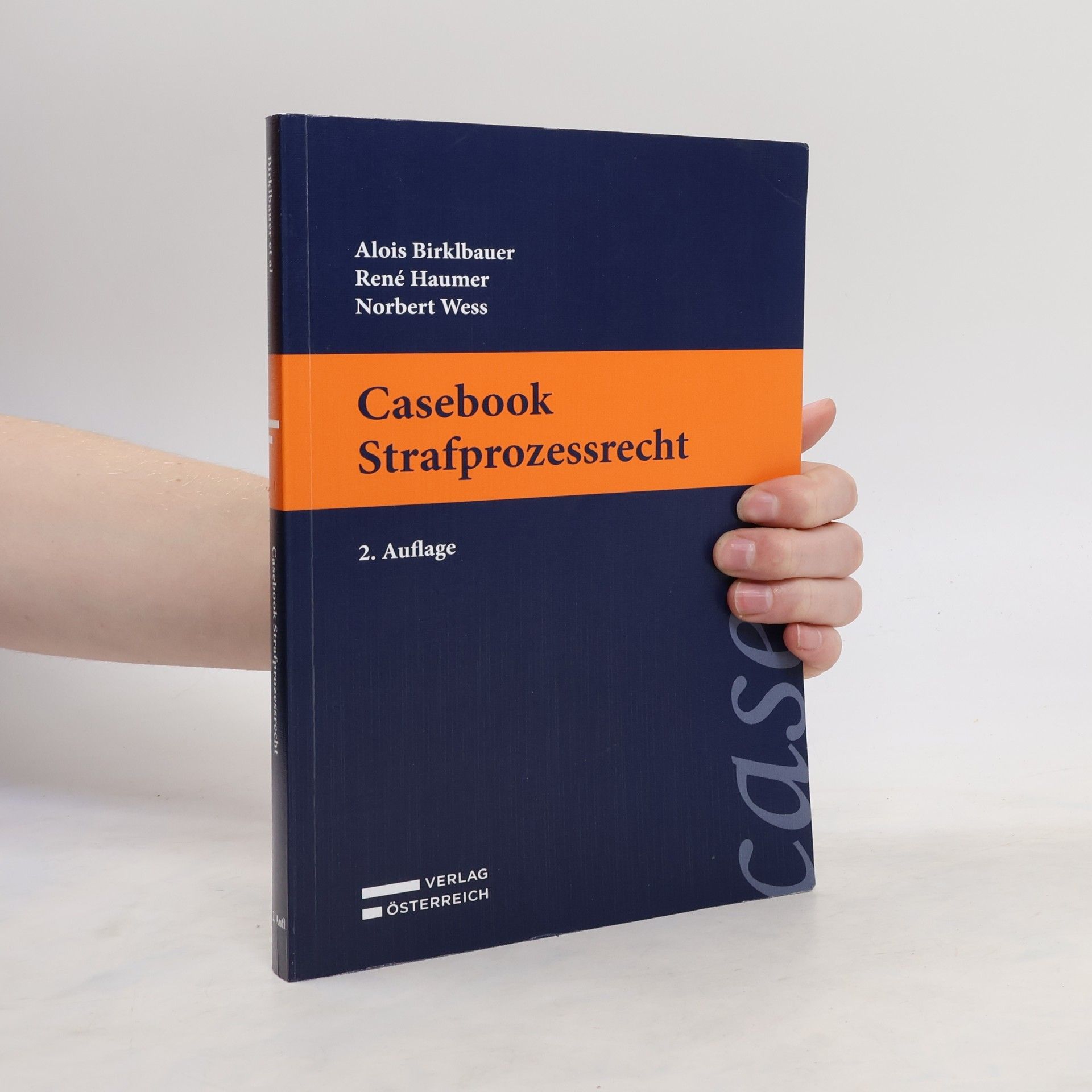 Alois Birklbauer Casebook Strafprozessrecht