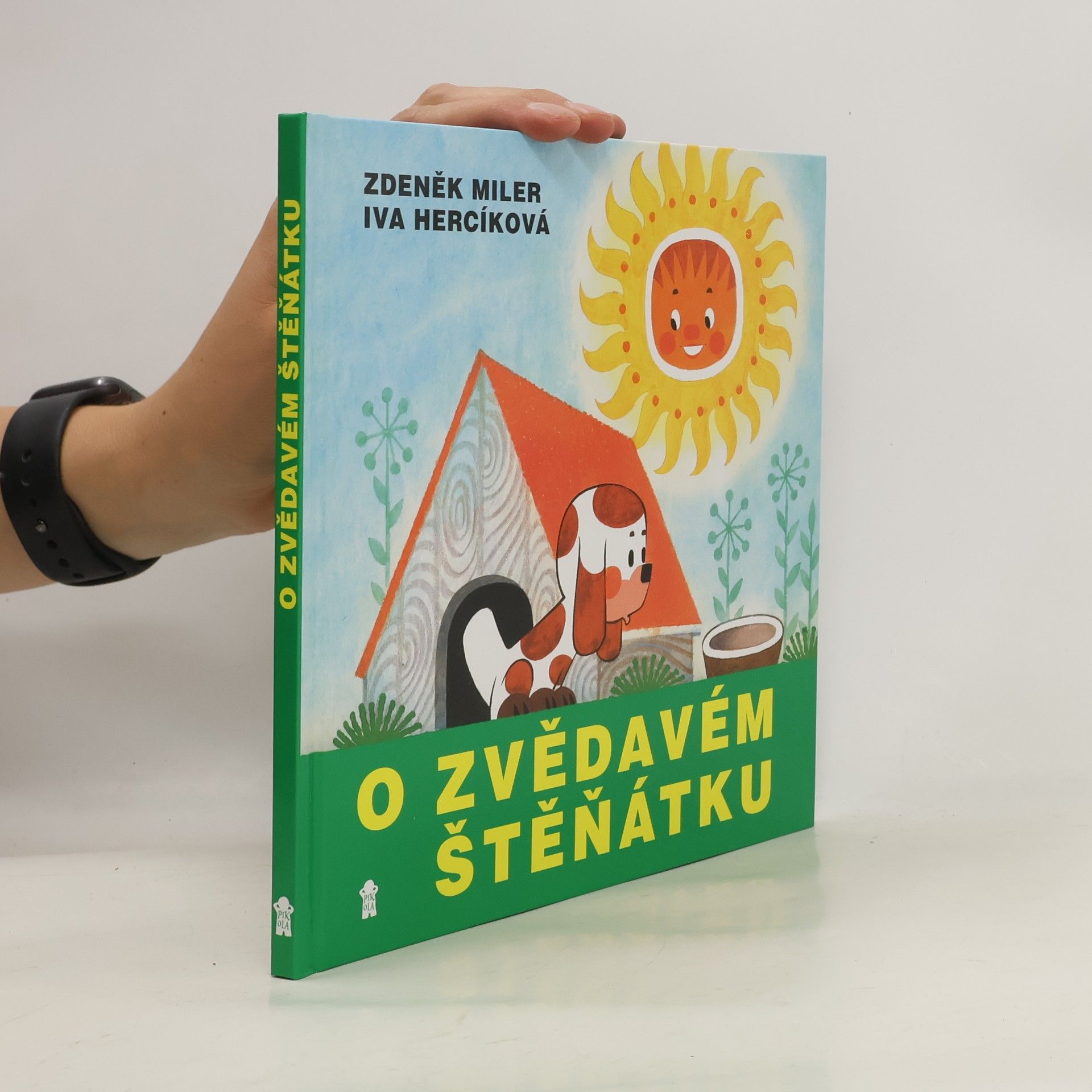 Iva Hercíková O zvědavém štěňátku