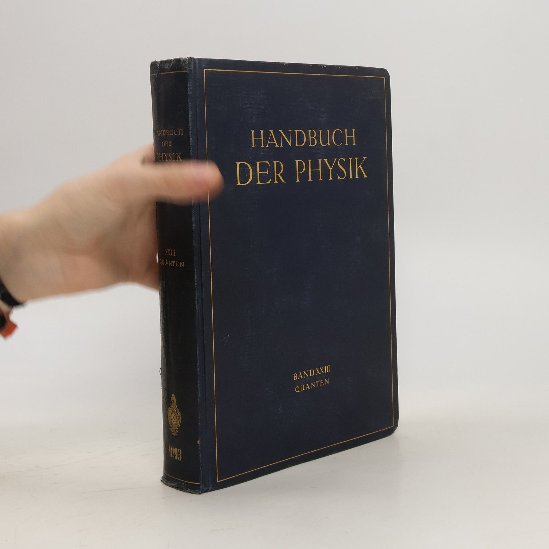 Hans Geiger Handbuch der Physik XXIII.