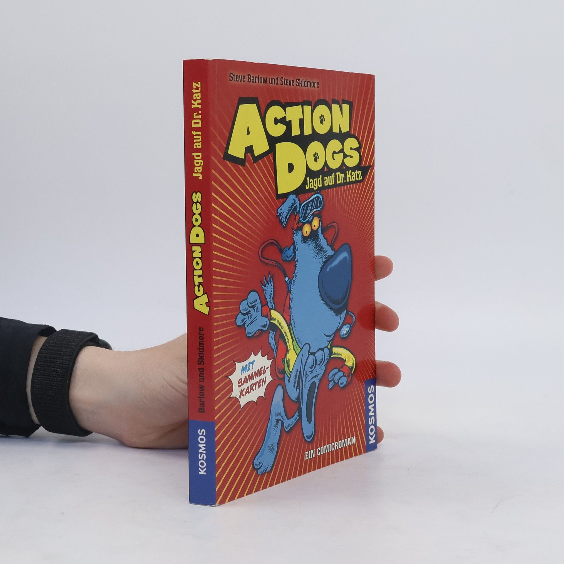 Steve Barlow Action Dogs - Jagd auf Dr. Katz. Ein Comicroman mit Sammelkarten