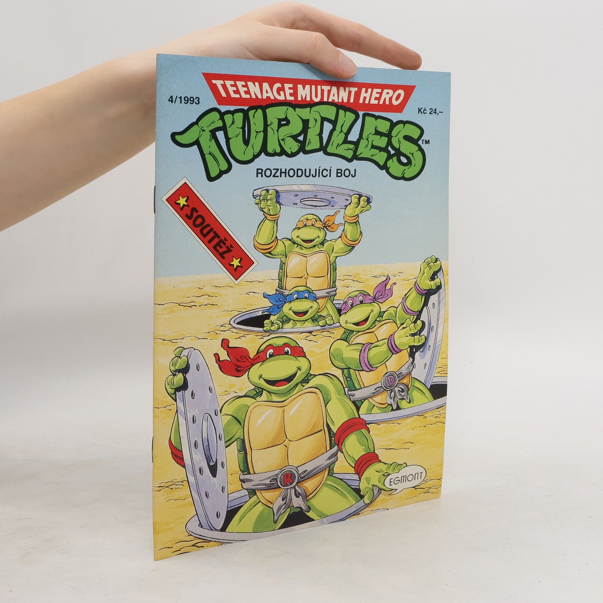Dean Clarrain Teenage mutant hero turtles. Rozhodující boj. 4/1993