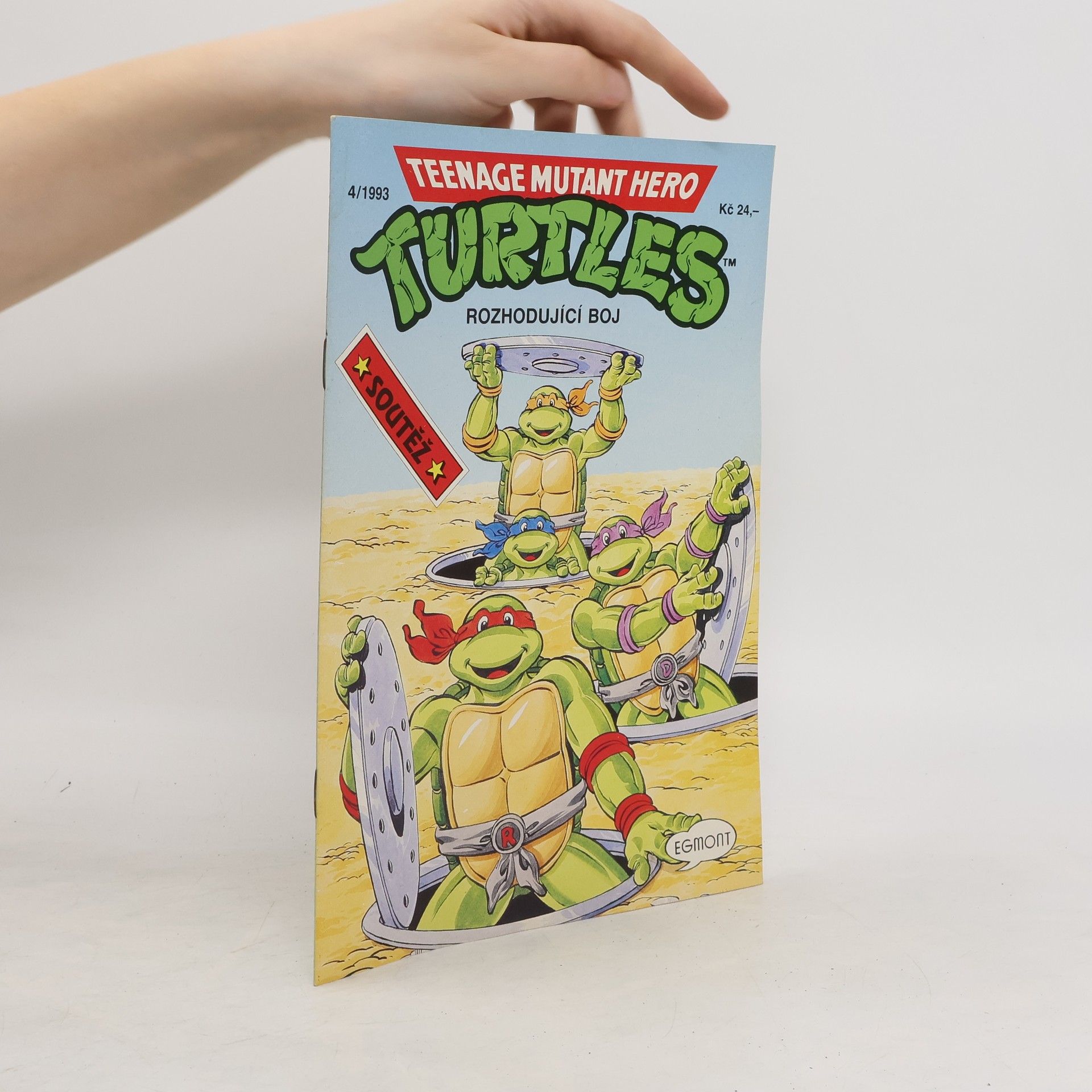 Dean Clarrain Teenage mutant hero turtles. Rozhodující boj. 4/1993