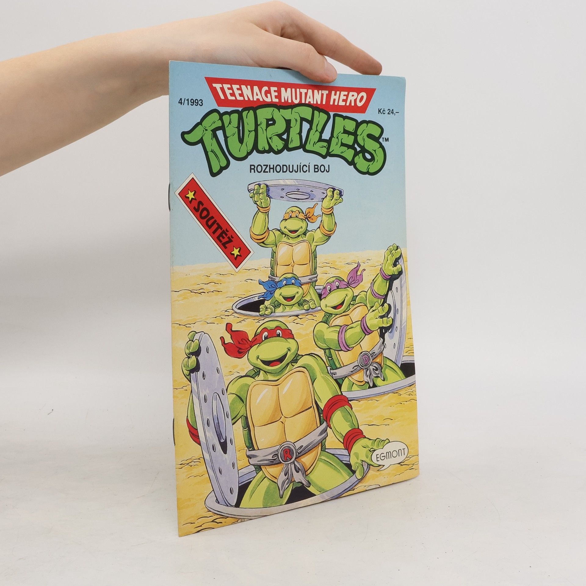 Dean Clarrain Teenage mutant hero turtles. Rozhodující boj. 4/1993