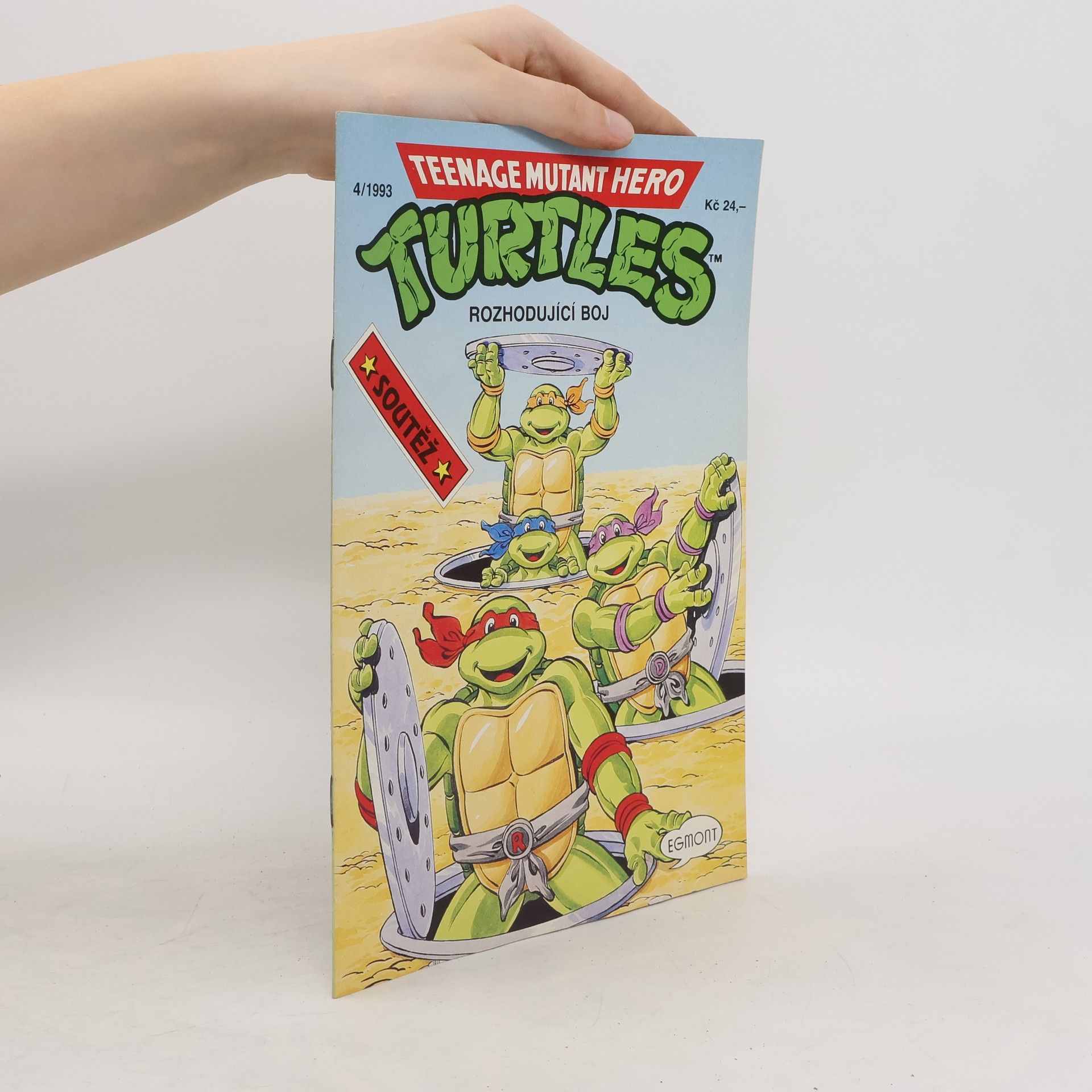 Dean Clarrain Teenage mutant hero turtles. Rozhodující boj. 4/1993