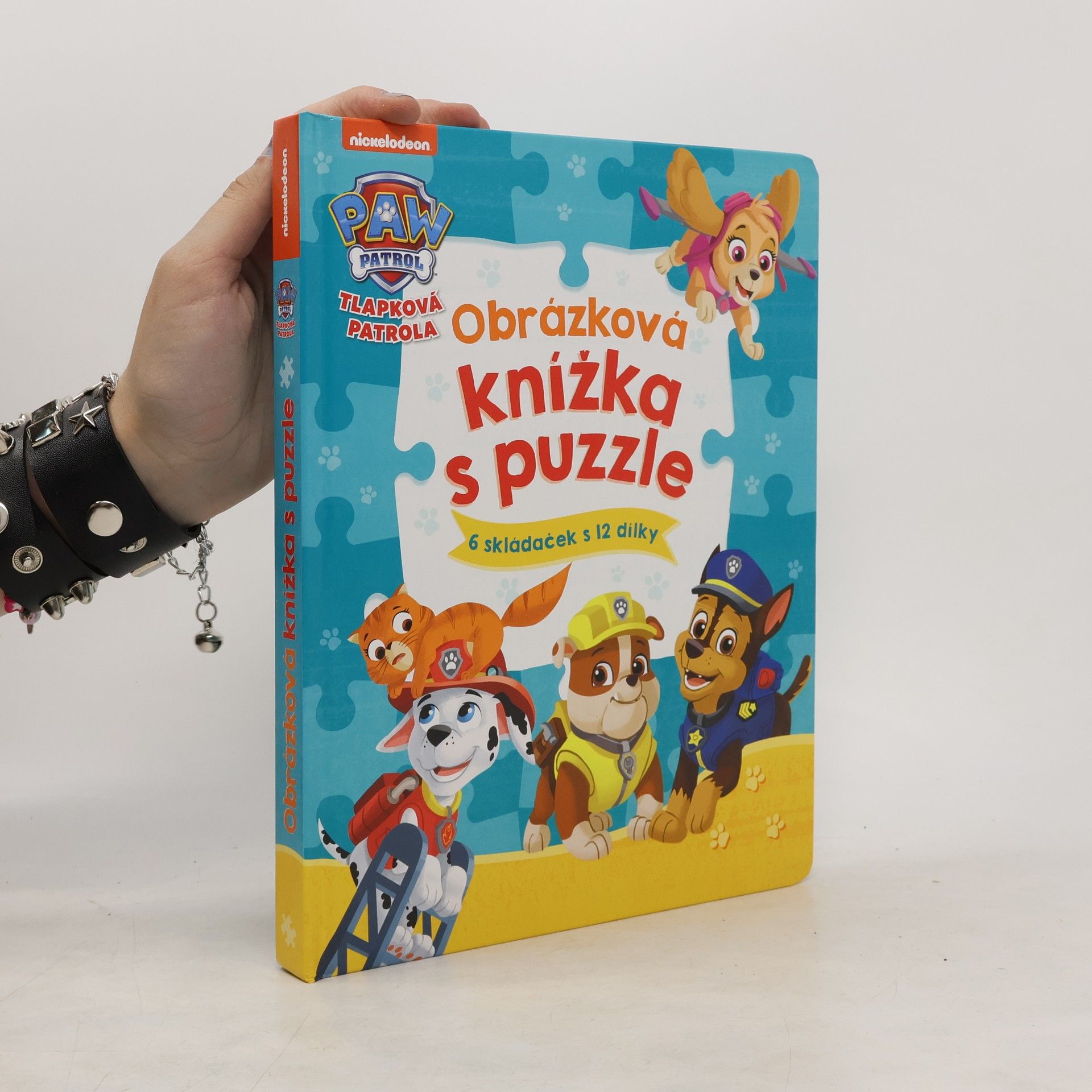 kolektiv Tlapková patrola. Obrázková knížka s puzzle Obrázková knížka s puzzle