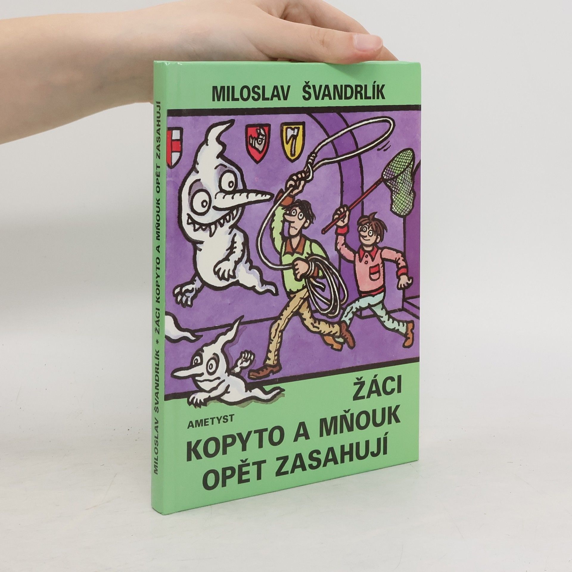 Miloslav Švandrlík Žáci Kopyto a Mňouk opět zasahují