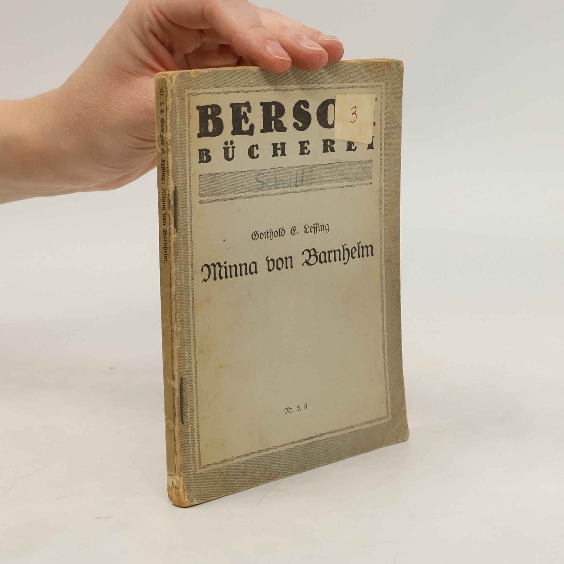 Gotthold Ephraim Lessing Minna von Barnhelm