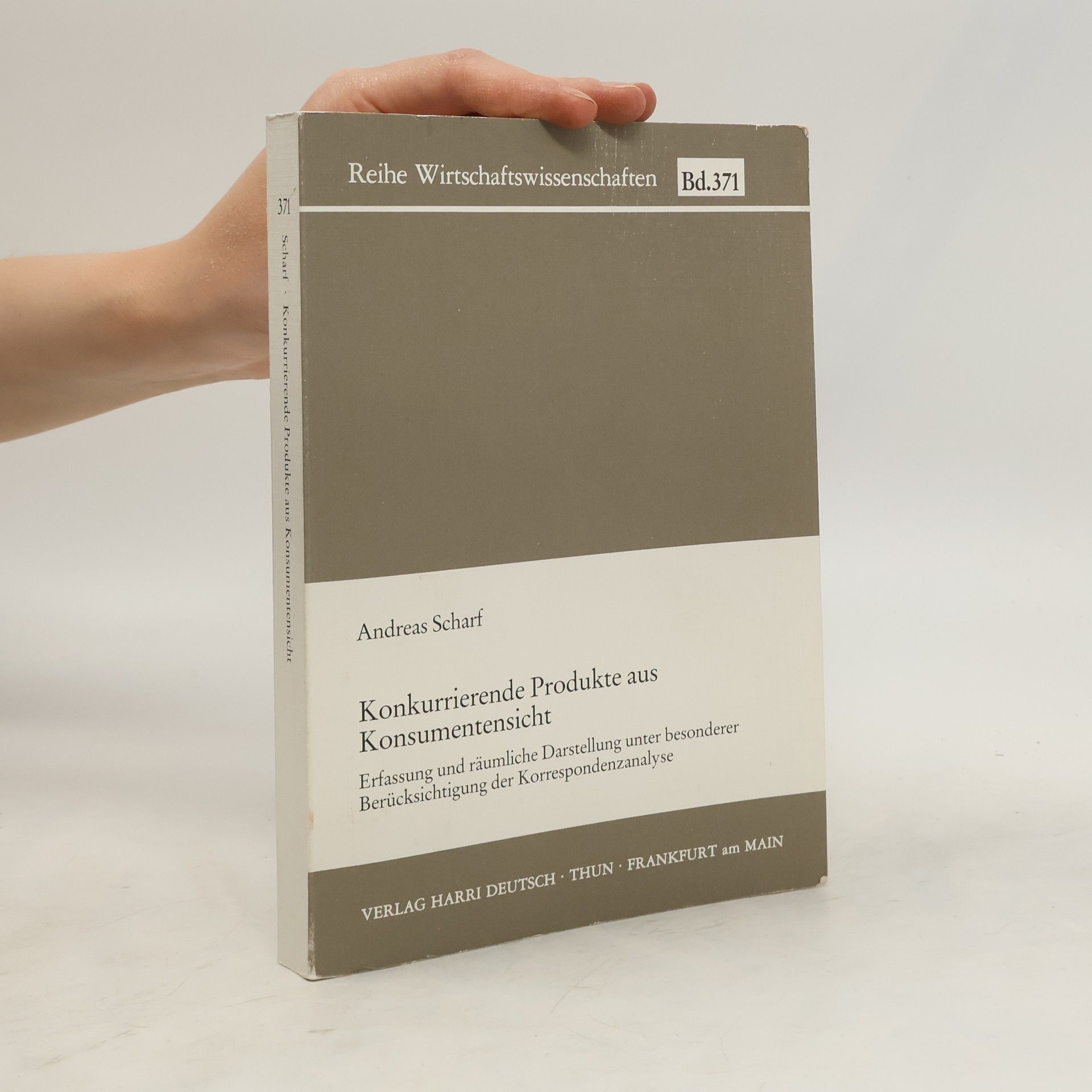 Andreas Scharf Konkurrierende Produkte aus Konsumentensicht