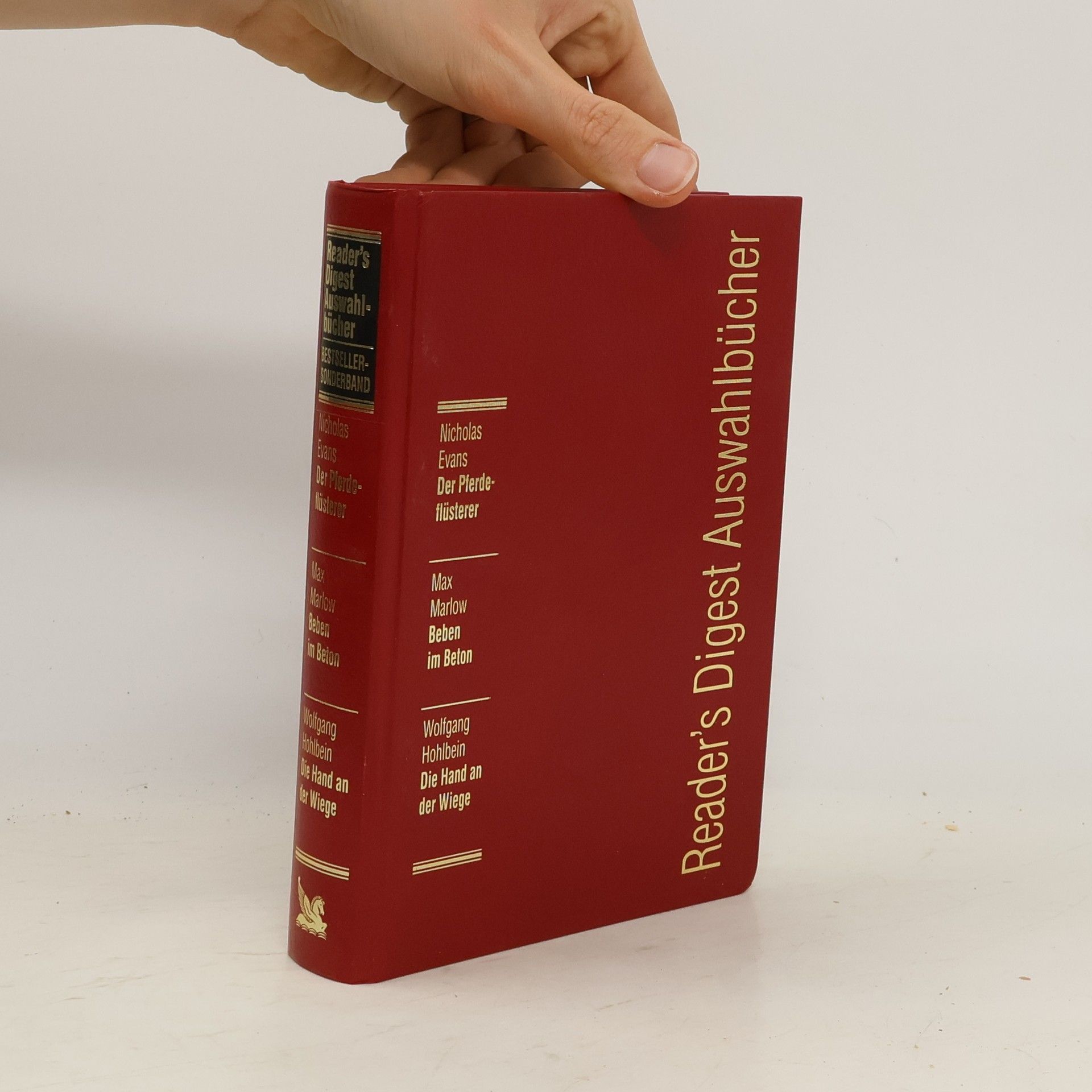 Wolfgang Hohlbein Reader's Digest Auswahlbücher. Das Pferdeflüsterer. Beben im Beton. Die Hand an der Wiege