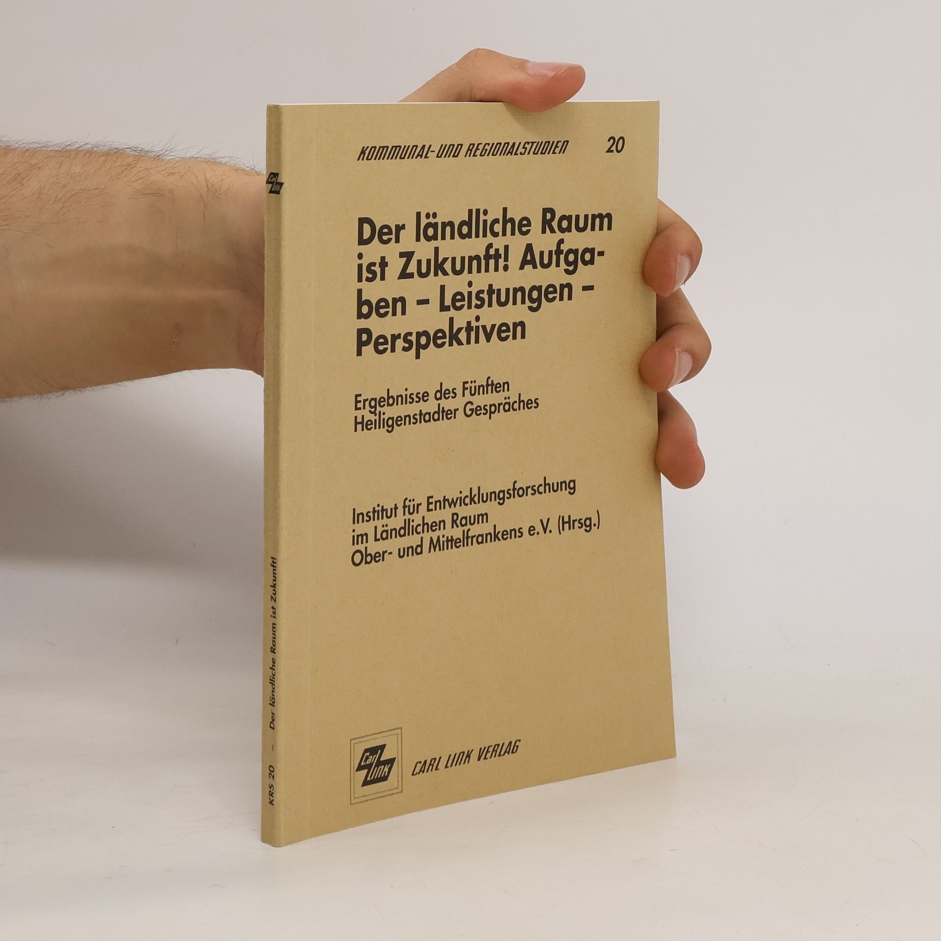 Peter Jurczek Der ländliche Raum ist Zukunft!