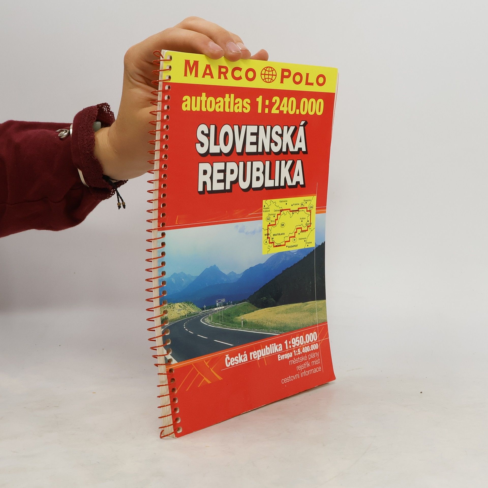 Ivo Novák - Žaket Autoatlas Česká republika Slovenská republika 1:240 000