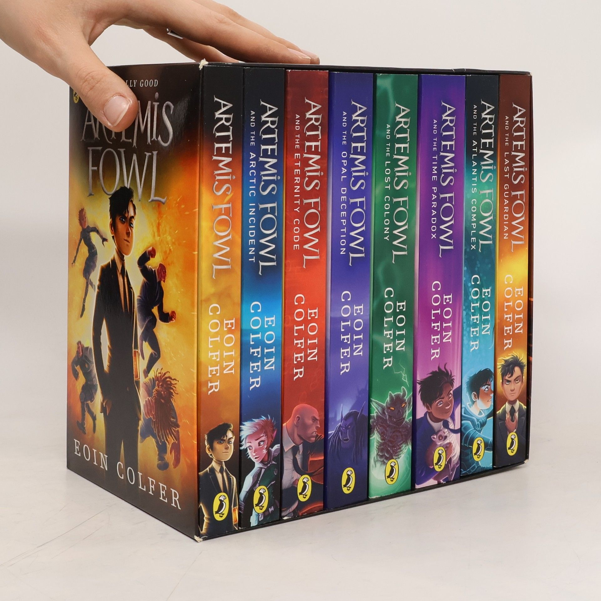 Eoin Colfer Artemis Fowl 1-8 Box